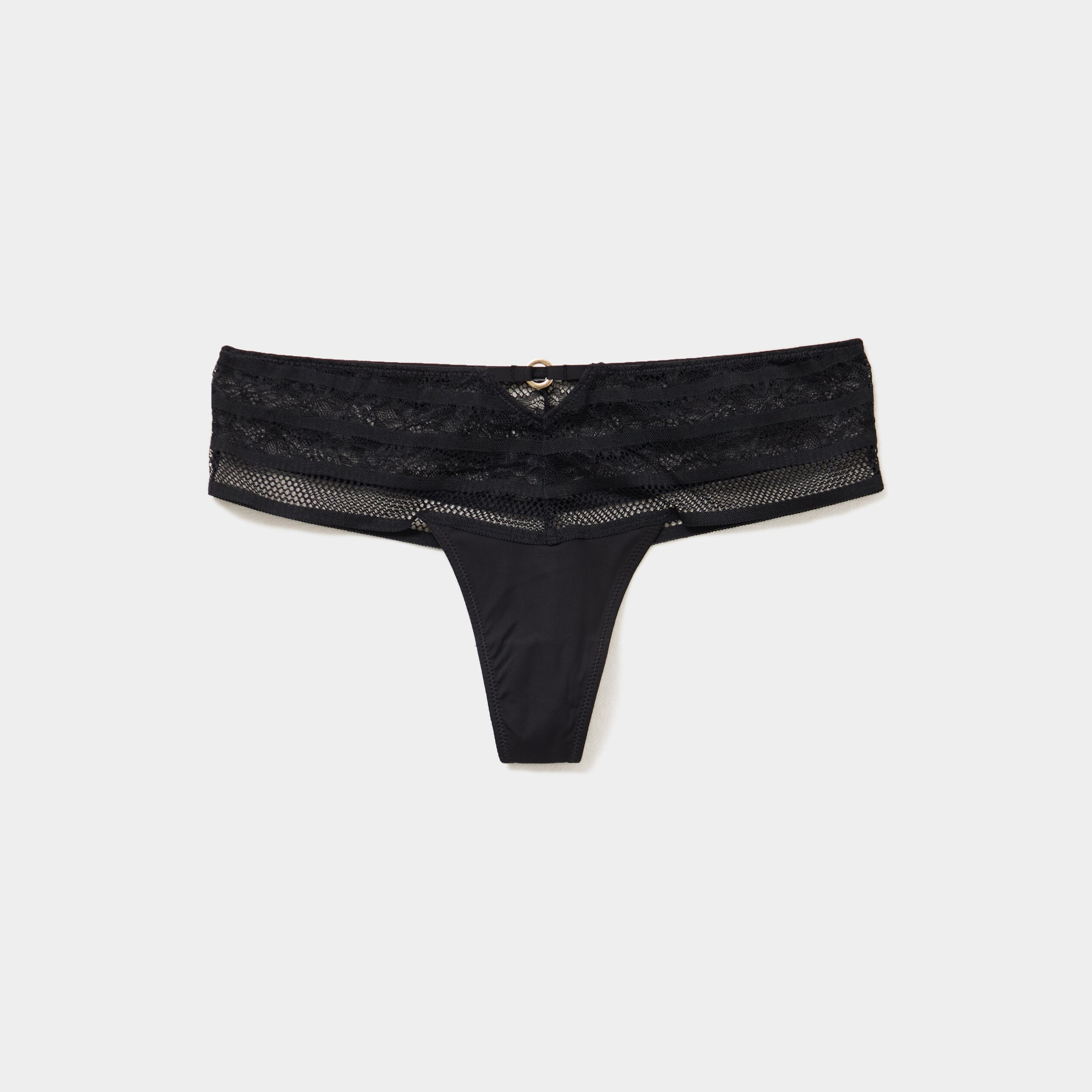 shorty string dentelle noir femme Shorty string dentelle noir femme