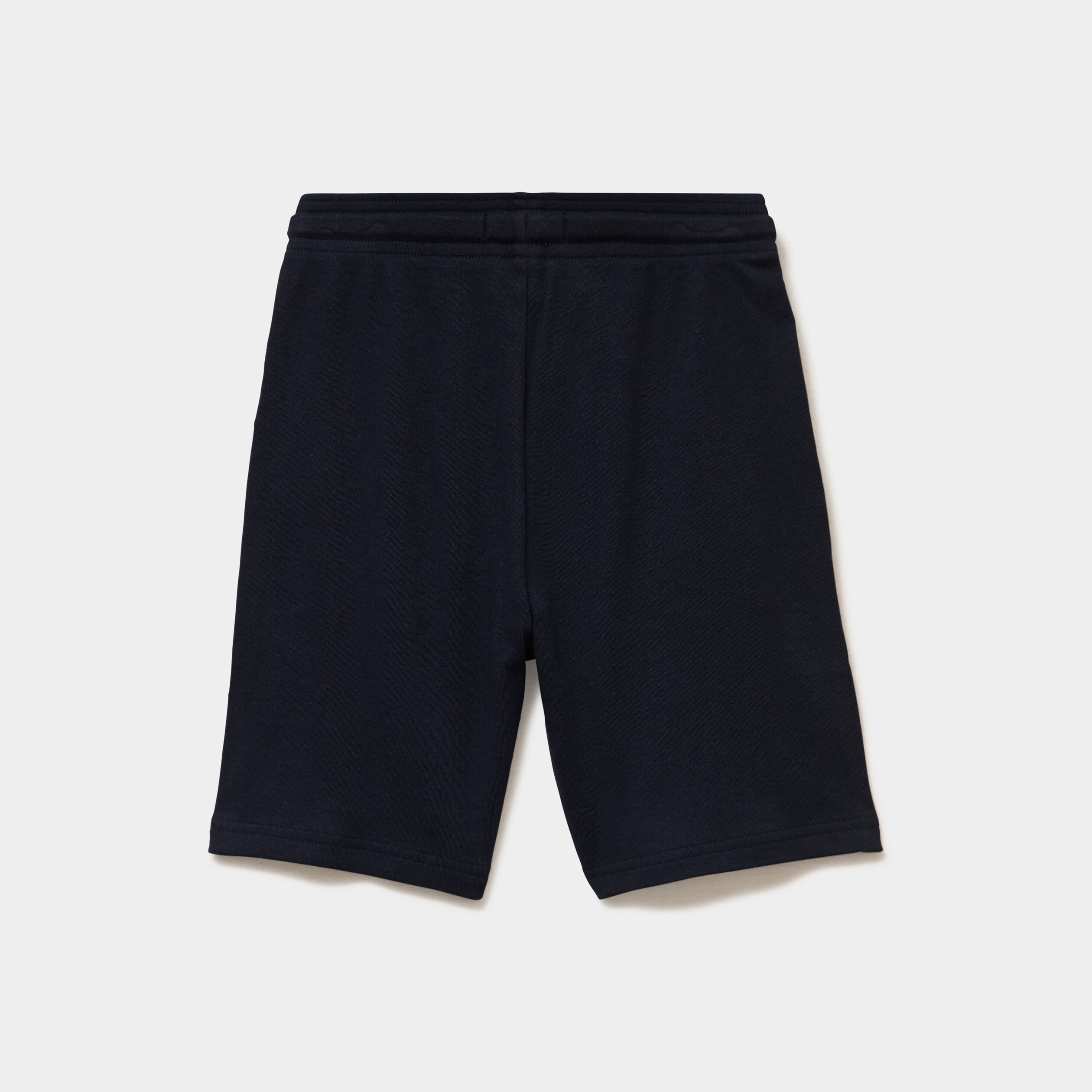 Short jogging droit taille &eacute;lastiqu&eacute;e bleu marine gar&ccedil;on