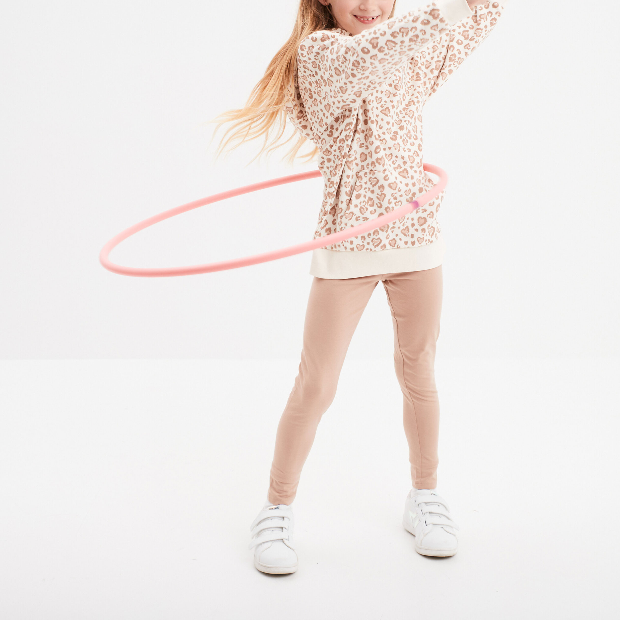 ensemble sweat long et legging beige fille Ensemble sweat long et legging beige fille