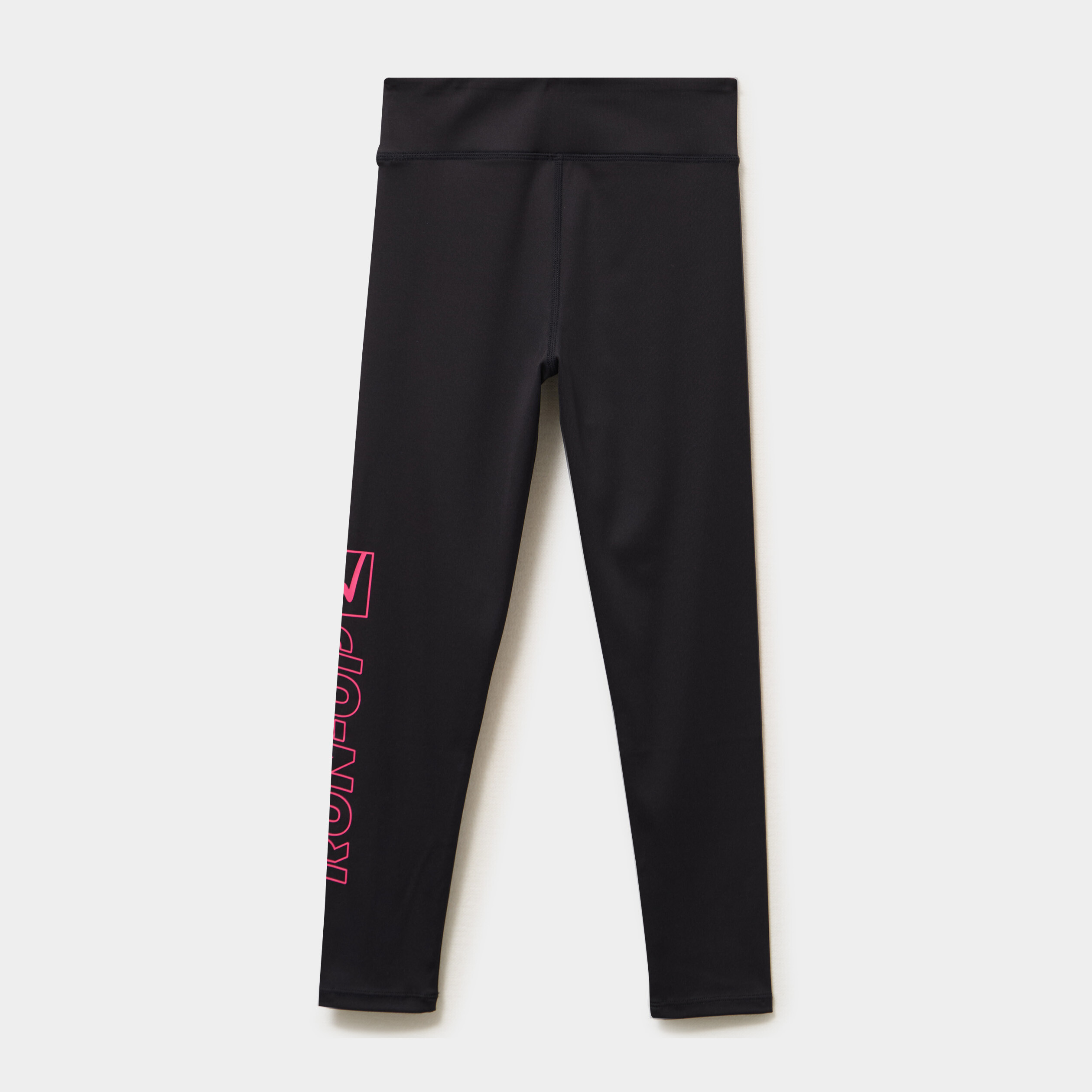 Legging taille &eacute;lastiqu&eacute;e stretch noir fille