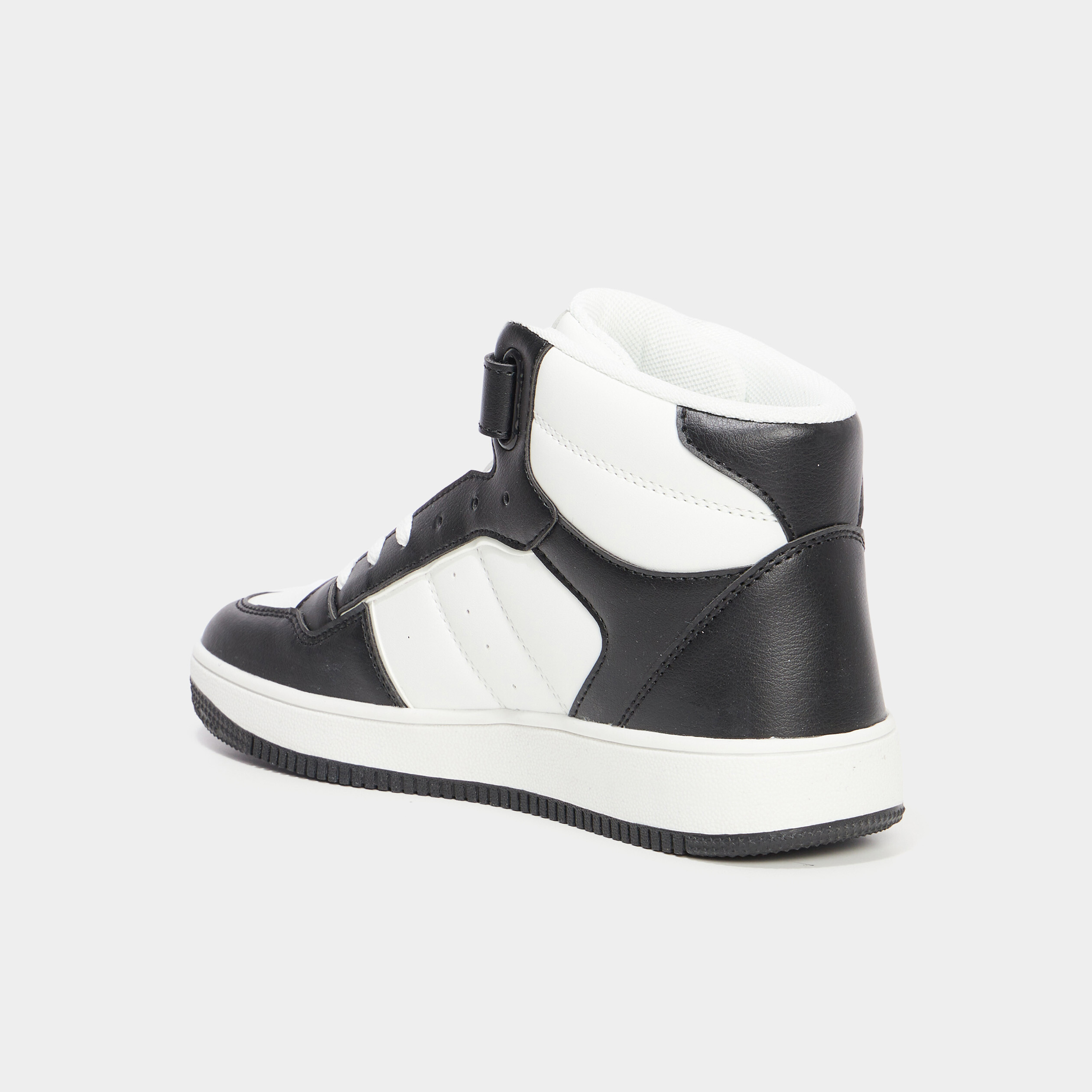 Baskets montantes &agrave; scratch Creeks multicolore femme
