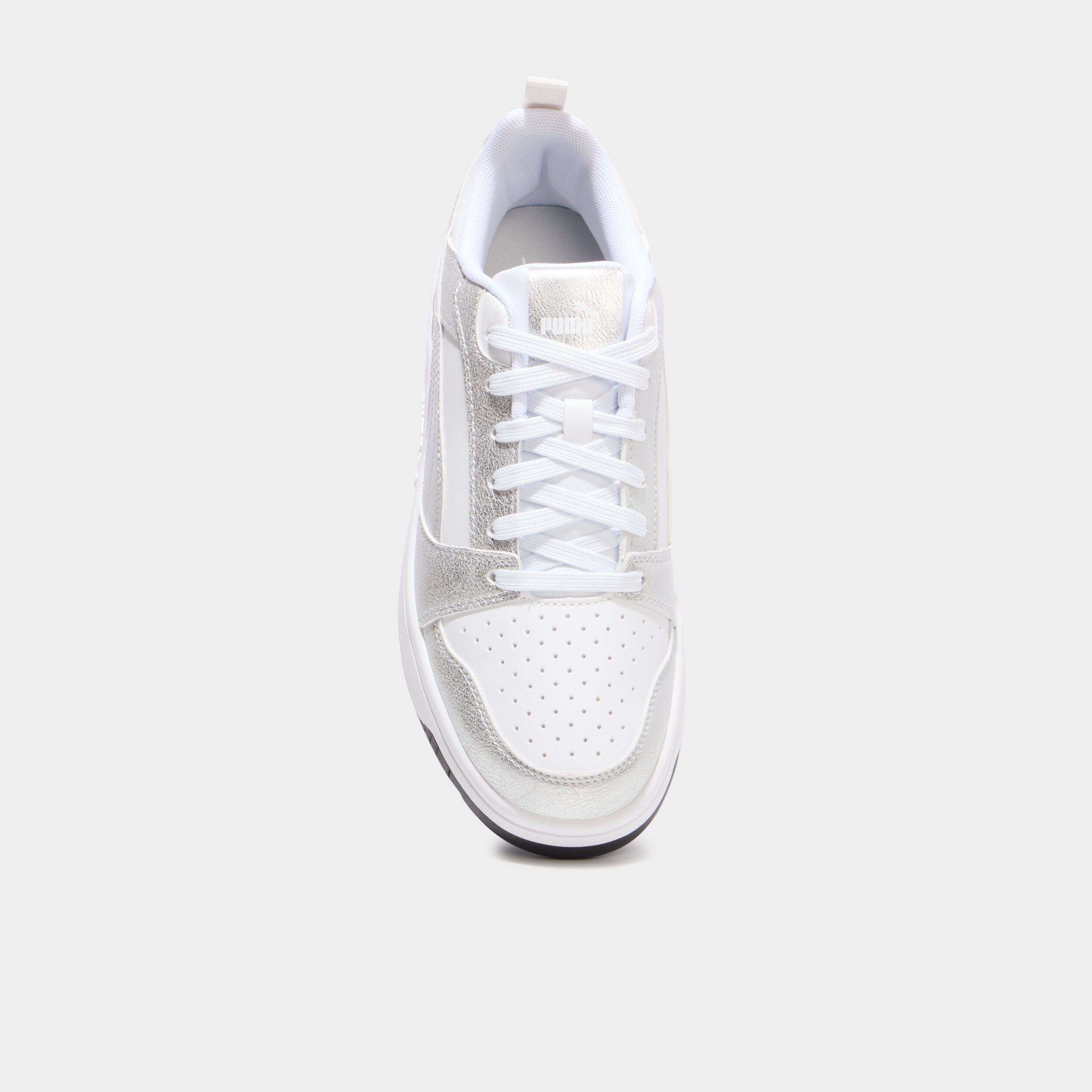 Tennis Rebound V6 Puma gris argent femme