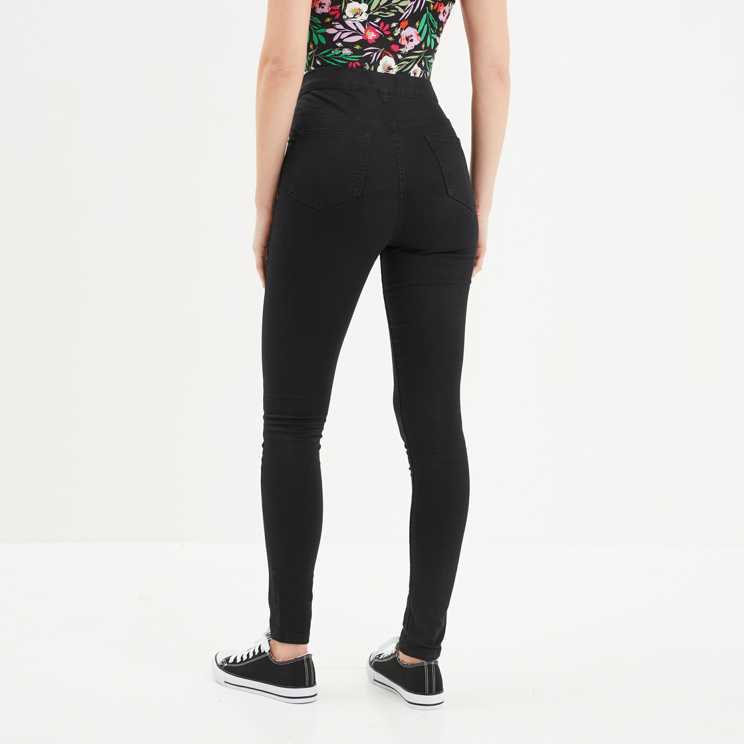 Jegging noir discount