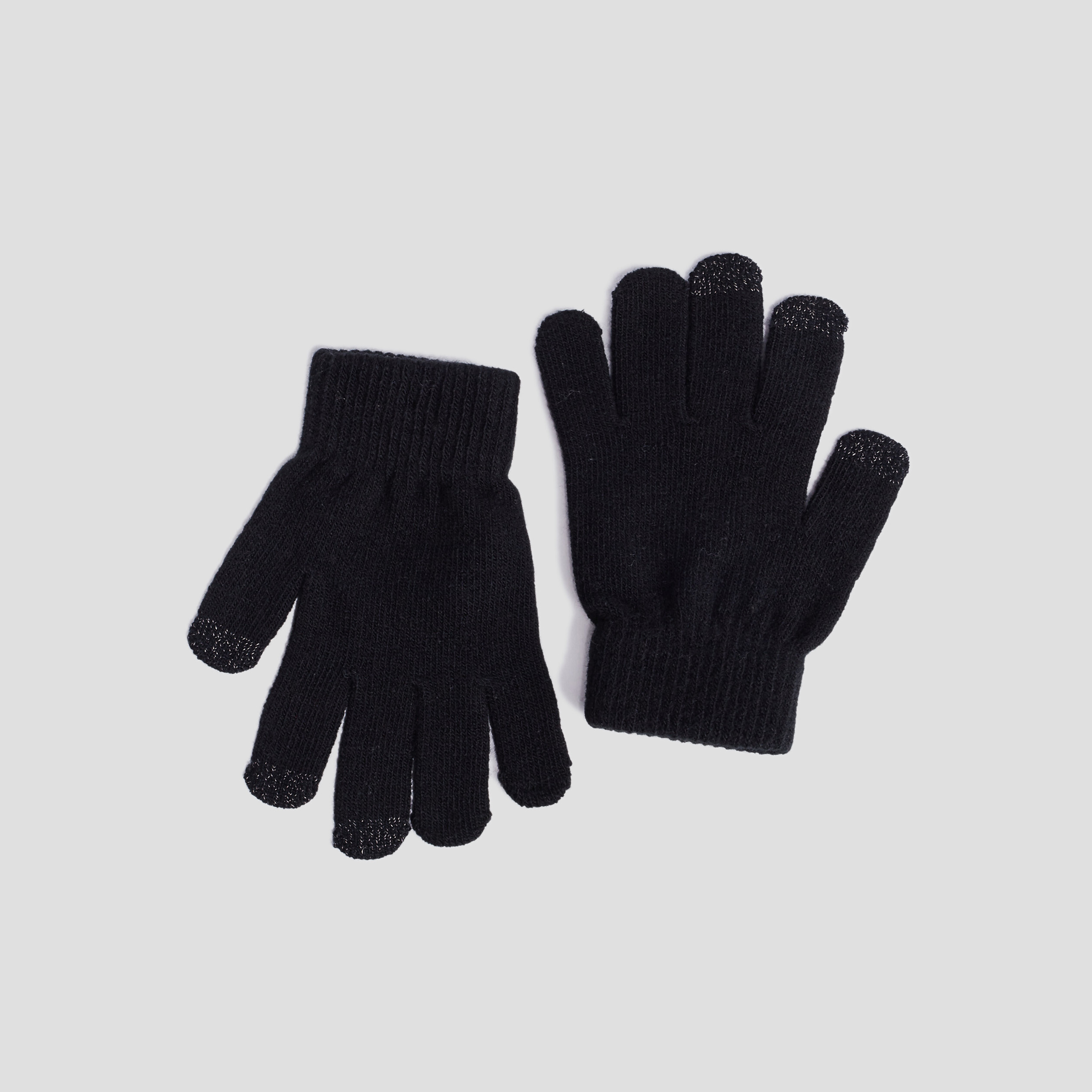 Gants tactiles noir femme