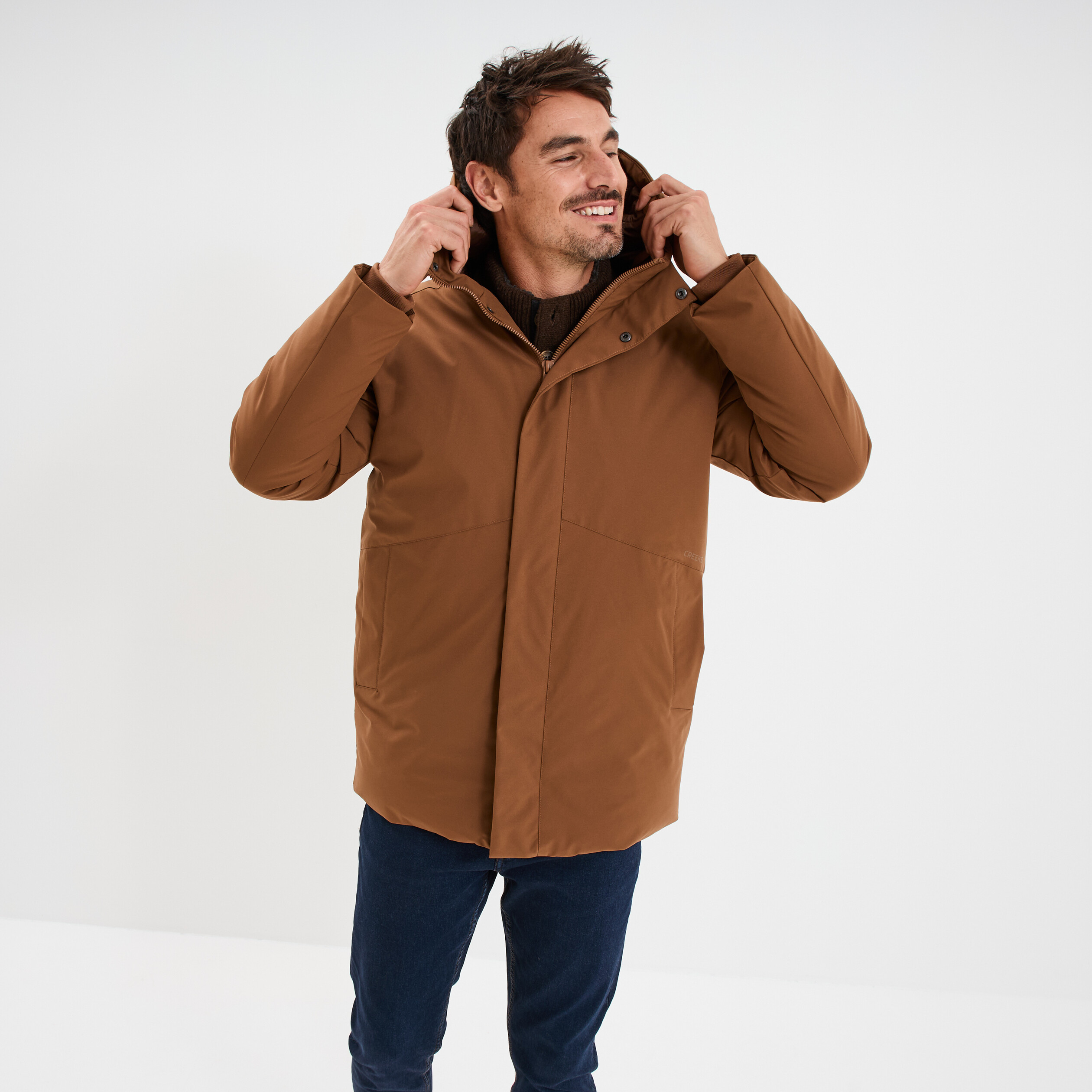 Pull à Capuche Browning Camouflage Marron – Homme, Taille S/P, Chasse Outdoor – Occasion