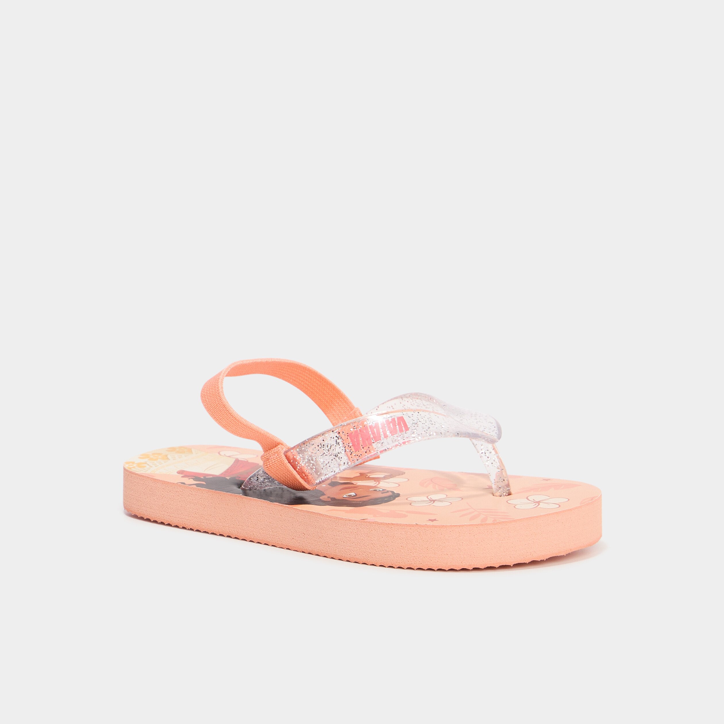 tongs de plage vaiana rose fille Tongs de plage Vaiana rose fille
