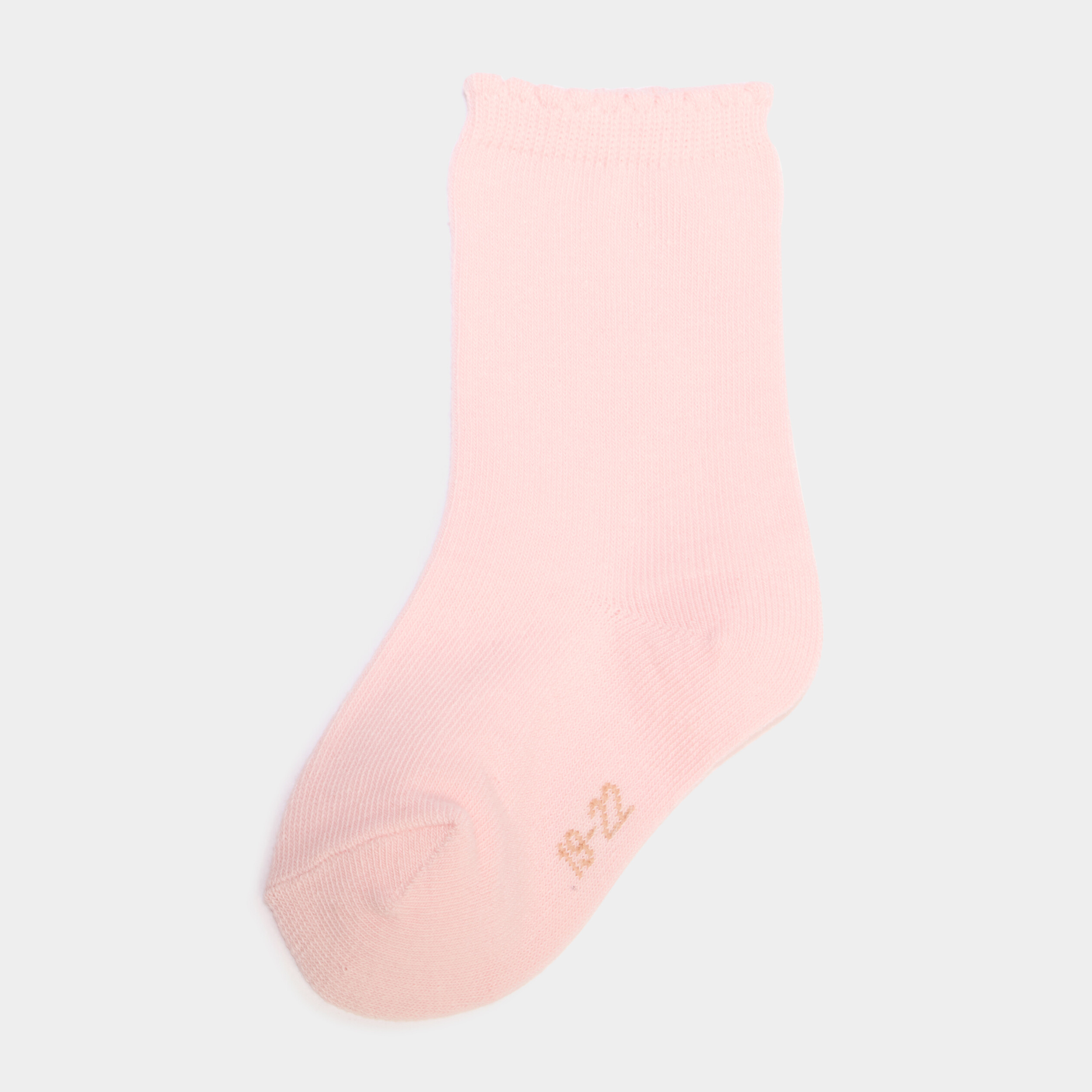 Lot 5 paires chaussettes rose b&eacute;b&eacute; fille