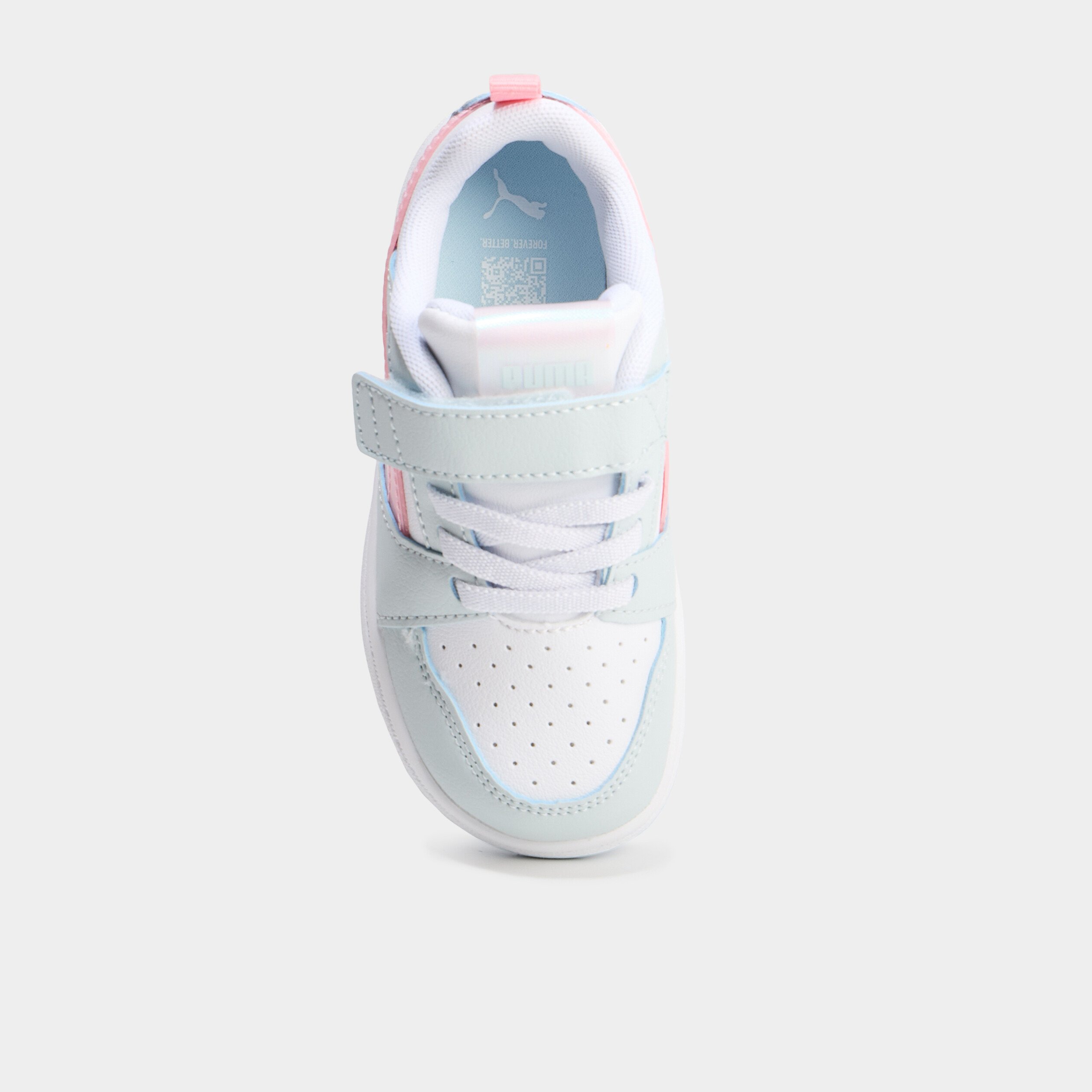 tennis basses a scratchs puma vert pastel fille Tennis basses à scratchs Puma vert pastel fille