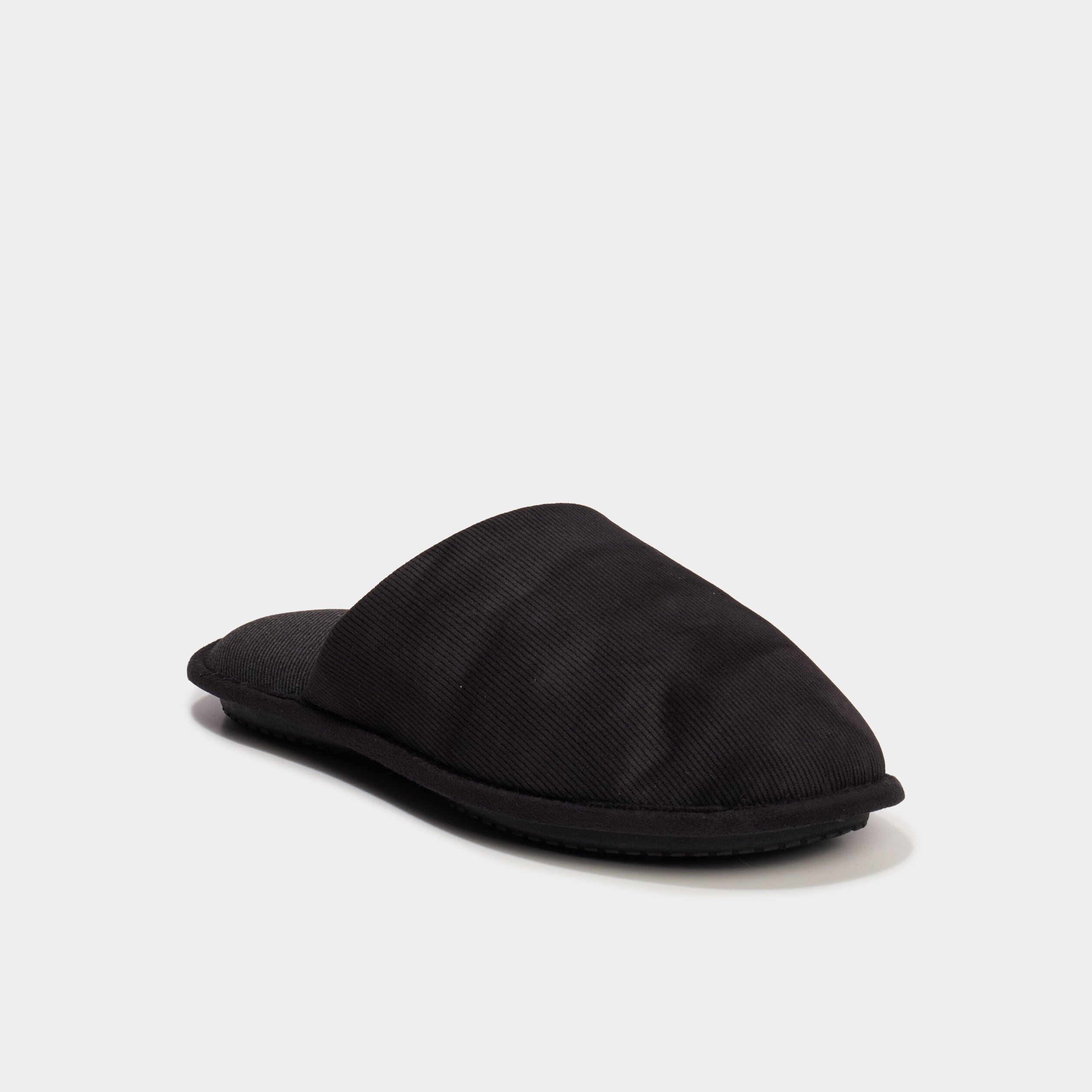 Chaussons mules noir homme
