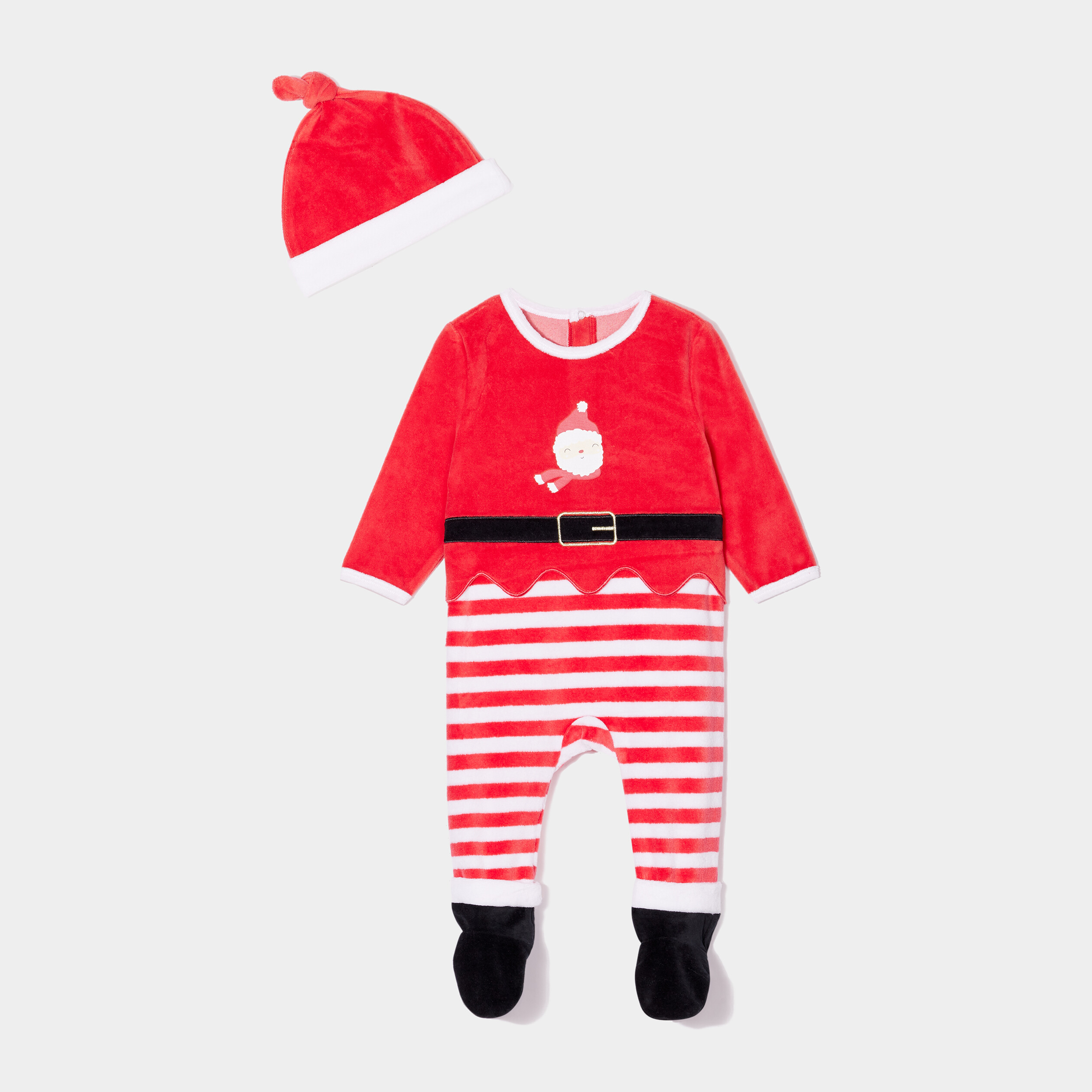 Pyjama de Noël bébé garçon en velours