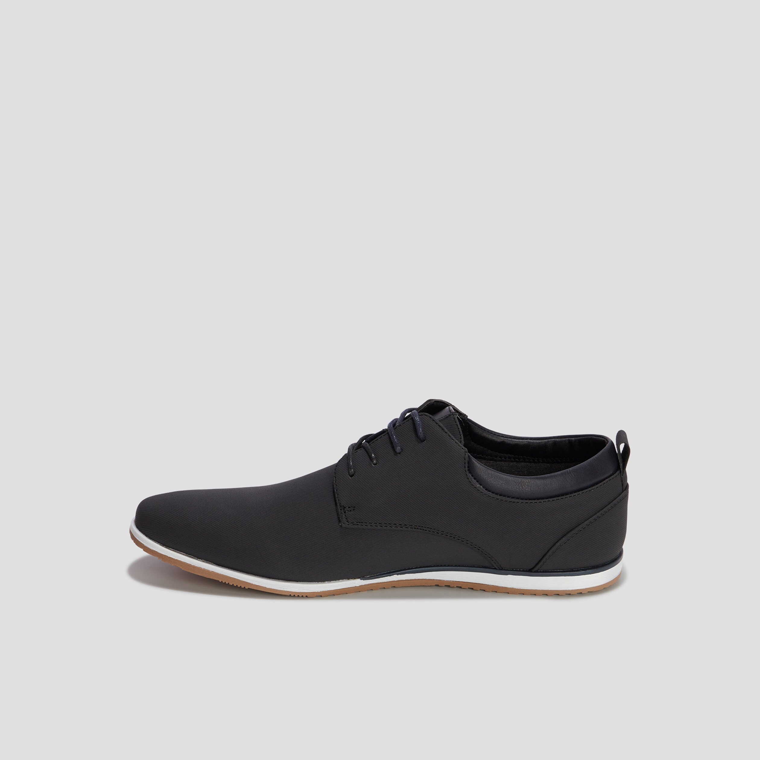 derbies texturees a lacets noir homme Derbies texturées à lacets noir homme