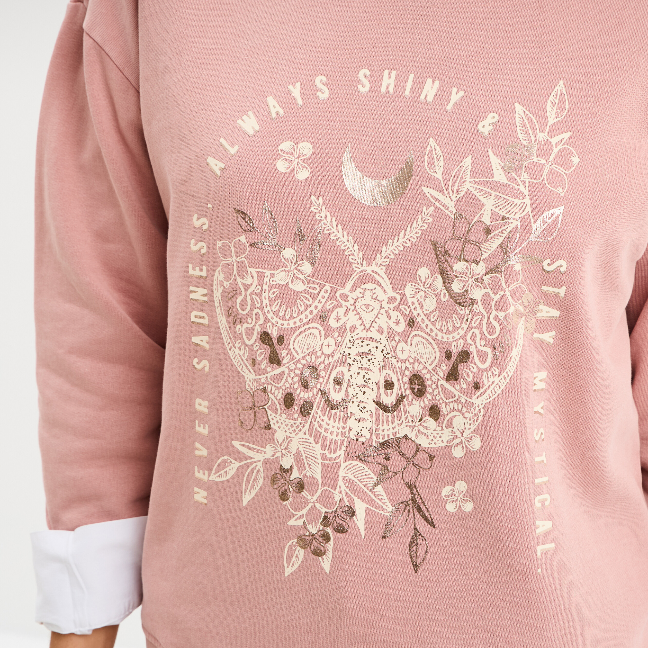Sweat Femme Léger Sans Capuche – Coupe Confortable En Coton, Col Rond, Manches Longues, Idéal Mi-saison