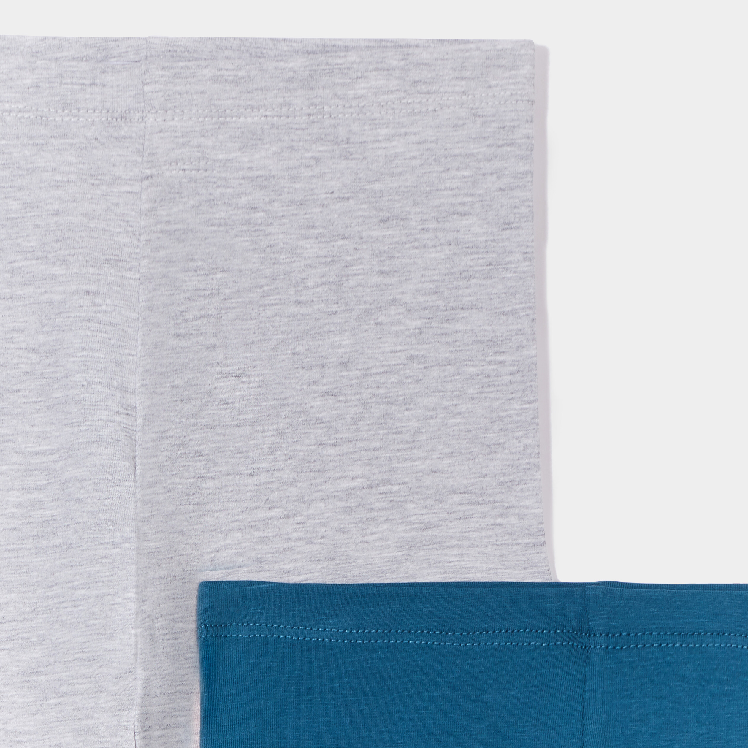 lot 2 leggings coton gris fille Lot 2 leggings coton gris fille