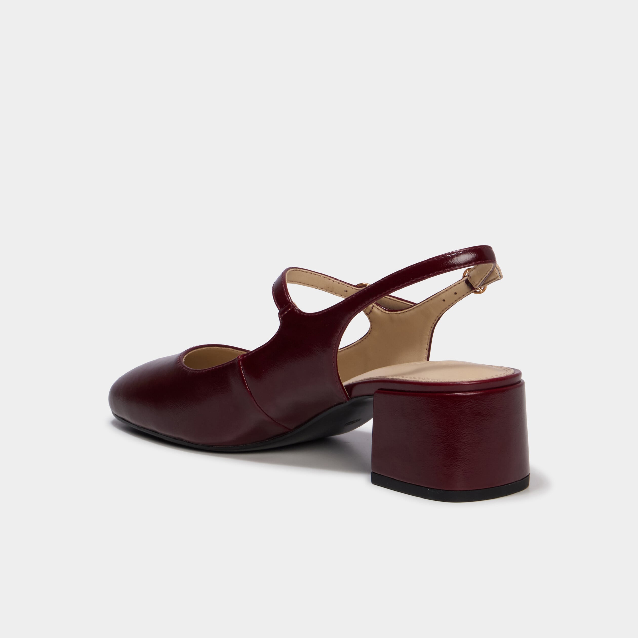 Escarpins vernis &agrave; talons rouge femme