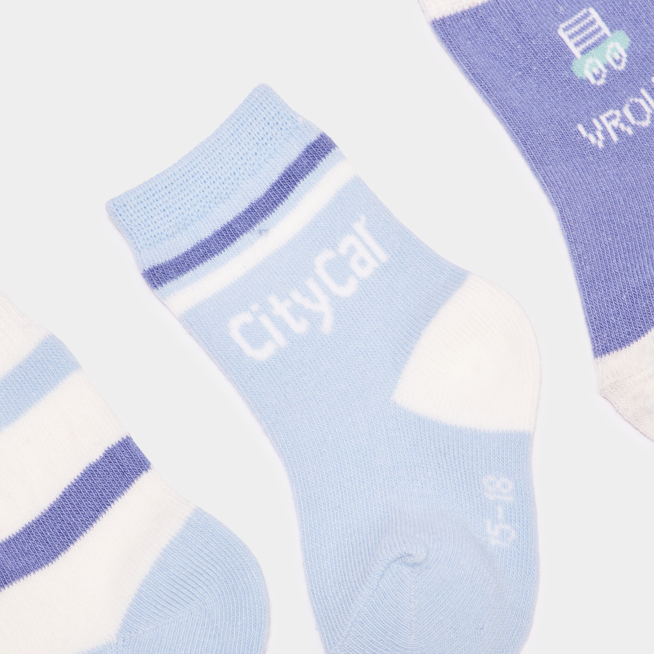 Lot 5 paires chaussettes coton multicolore b&eacute;b&eacute; gar&ccedil;on
