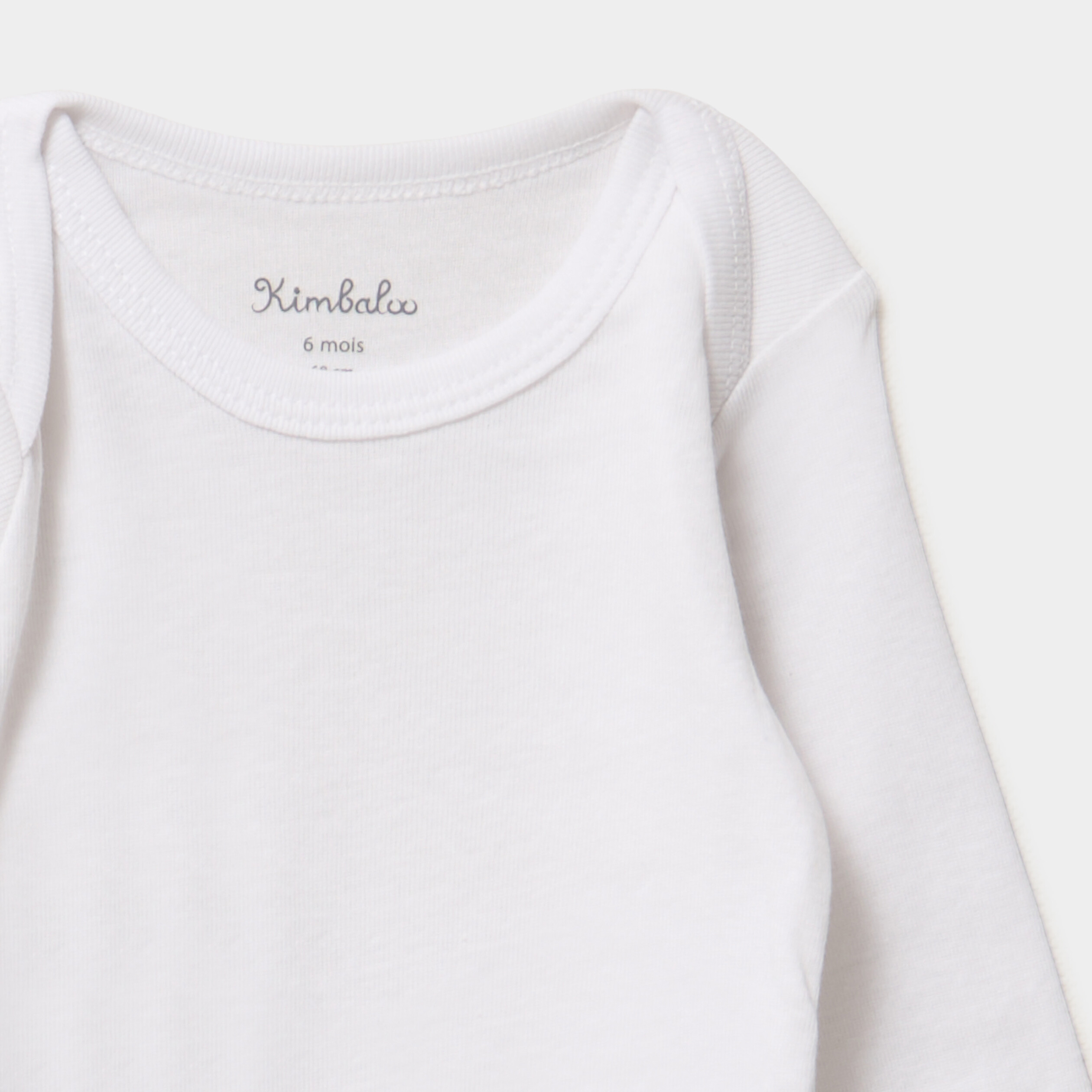 NEXT – Lot De 5 Bodies Bébé Manches Longues En Coton Doux, Multicolore, Ultra-Confortables & Sans Nickel