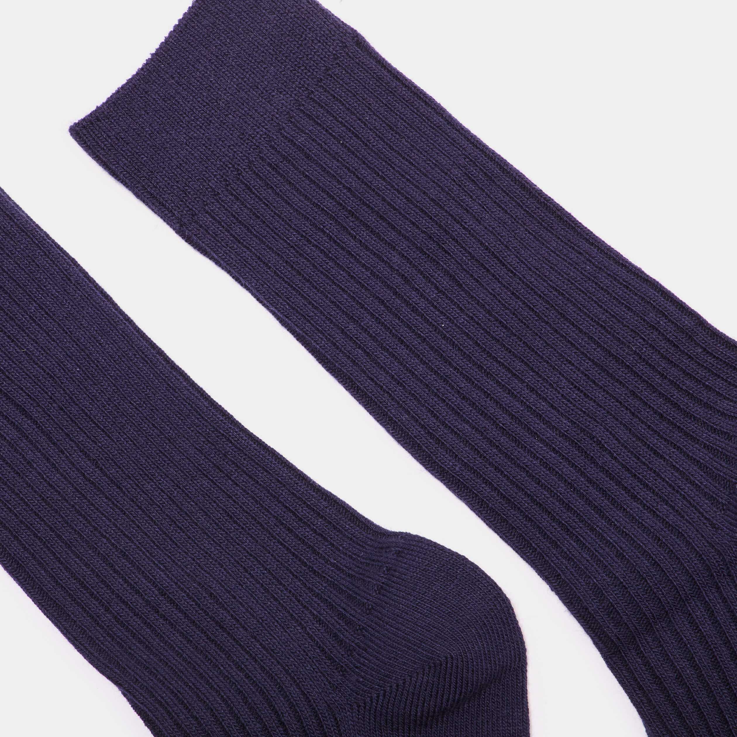 lot 2 paires chaussettes cotelees bleu marine homme Lot 2 paires chaussettes côtelées bleu marine homme