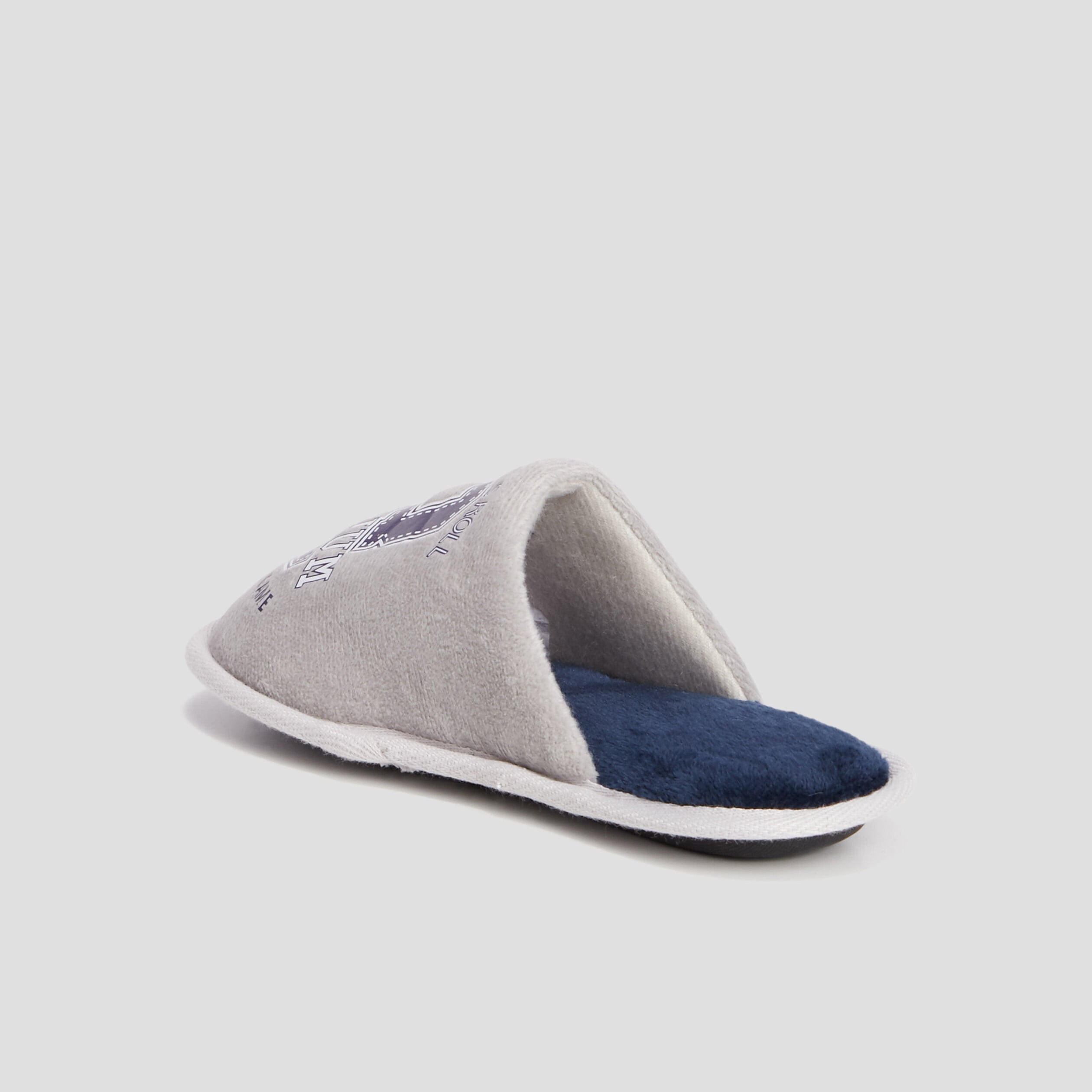 Chaussons mules gris gar&ccedil;on