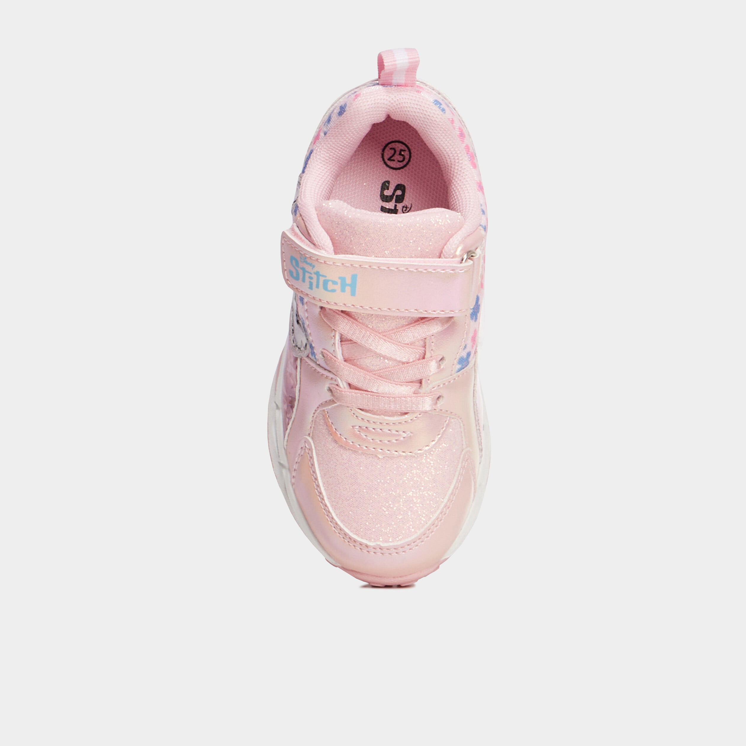 Baskets running lumineuses Stitch rose fille