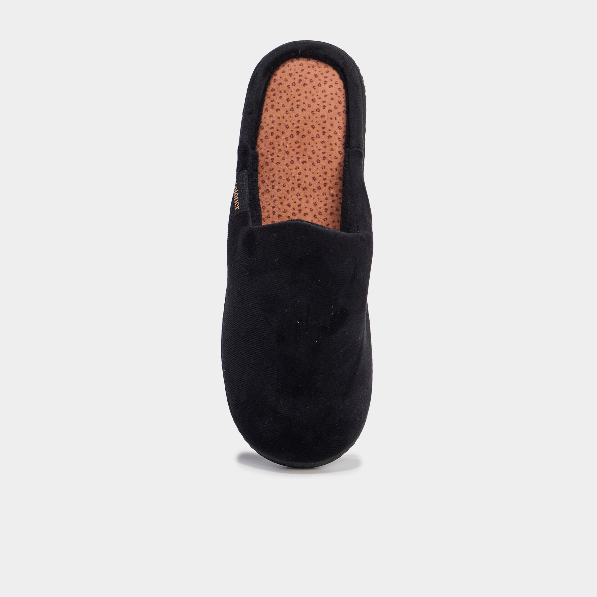 Chaussons mules Isotoner sable femme