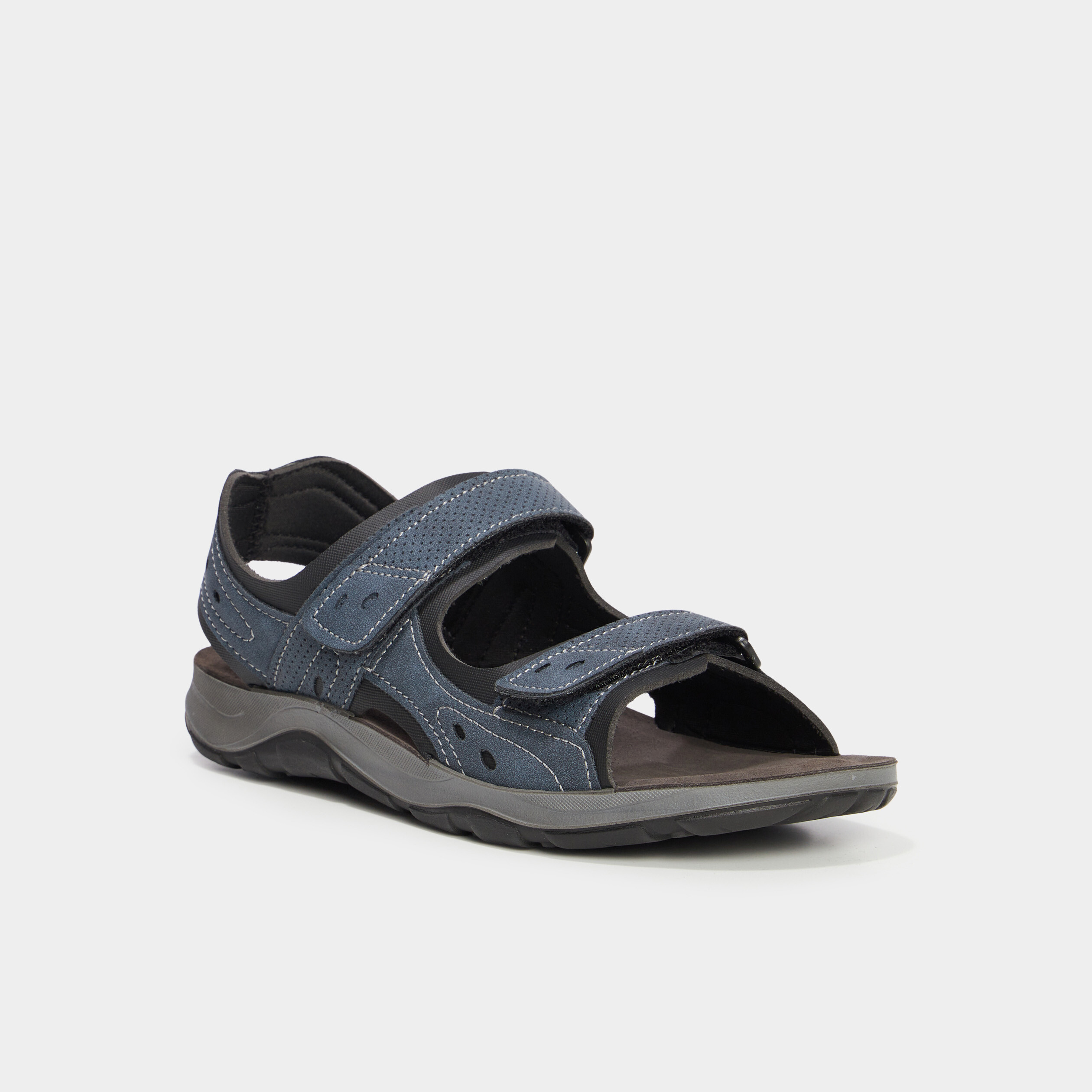 sandales a scratchs bleu homme Sandales à scratchs bleu homme