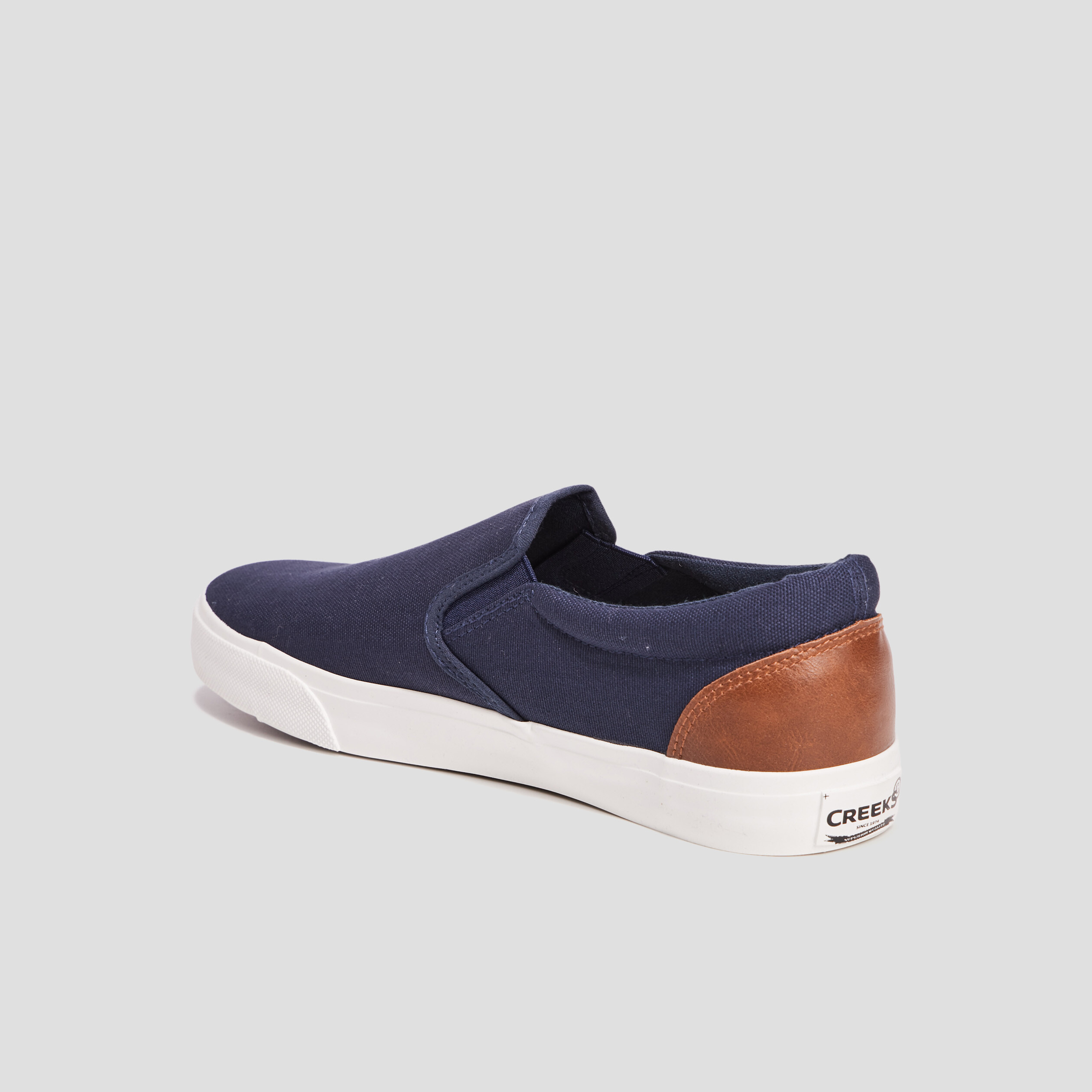 Tennis en toile Creeks bleu marine homme La Halle