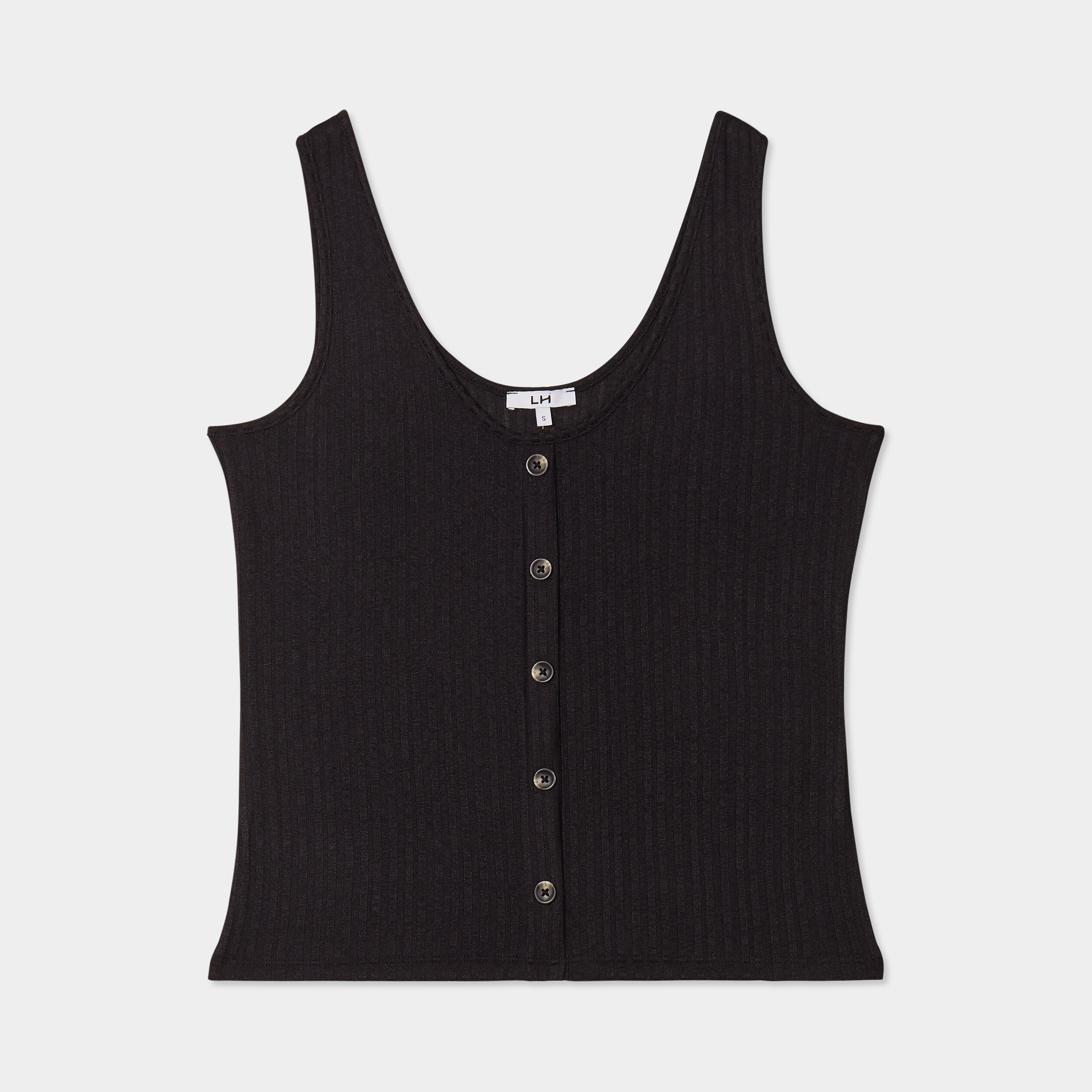 debardeur bretelles larges noir femme Débardeur bretelles larges noir femme