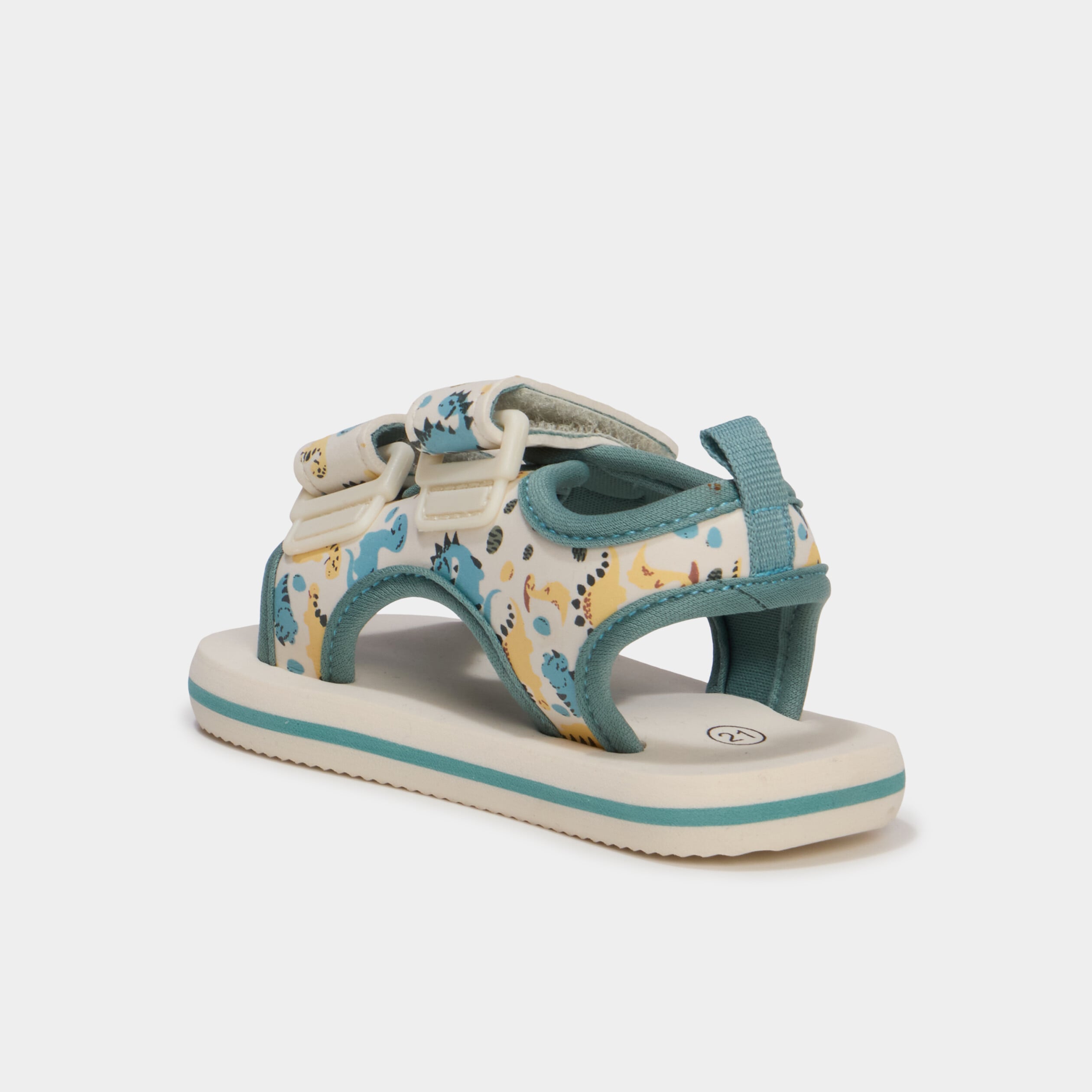 Sandales &agrave; scratchs multicolore b&eacute;b&eacute; gar&ccedil;on