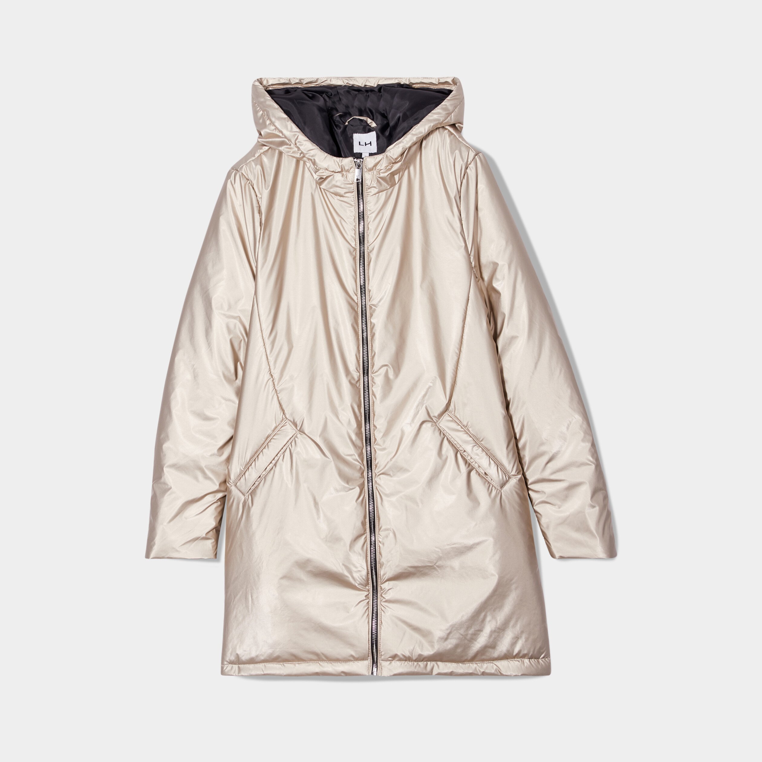Parka femme argentée clearance