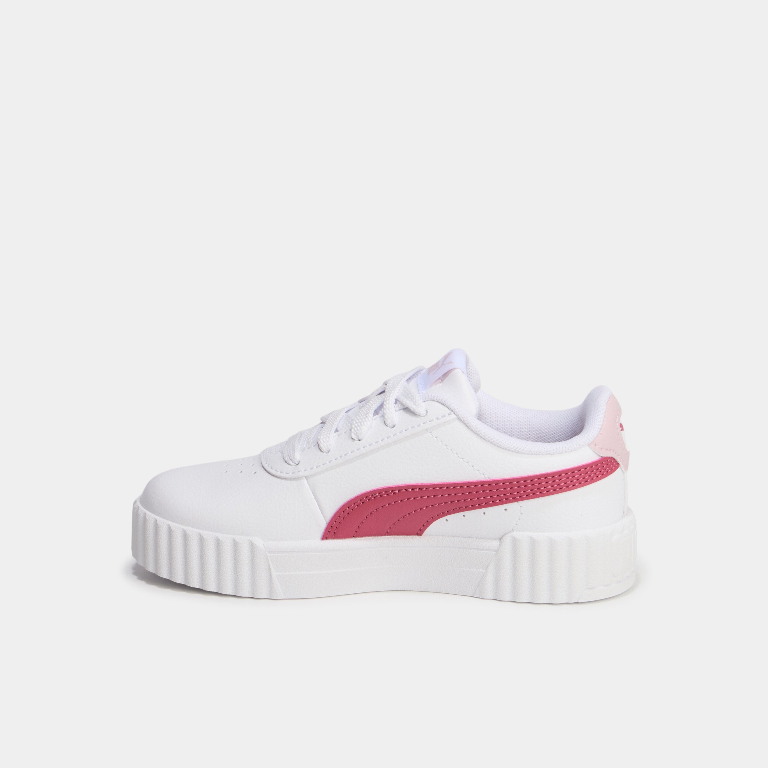 Tennis basses à lacets Carina 2.0 Puma rose fushia fille