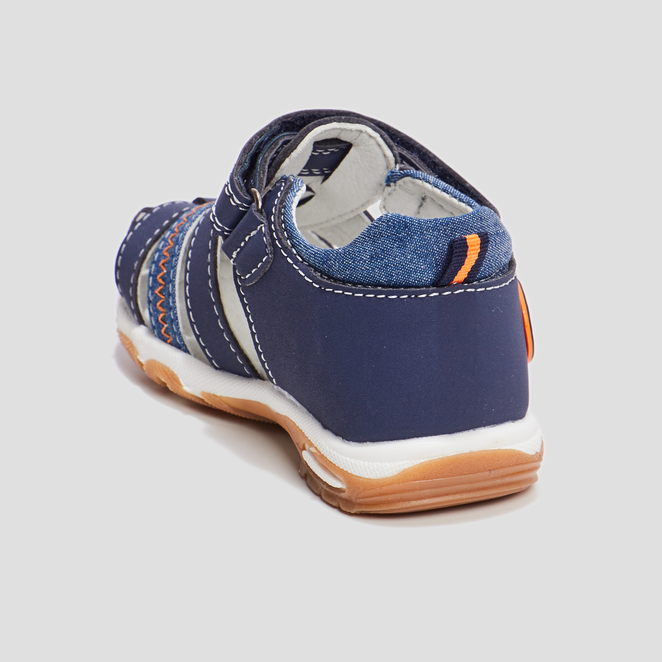 Sandales à scratchs Creeks bleu marine bébé garçon