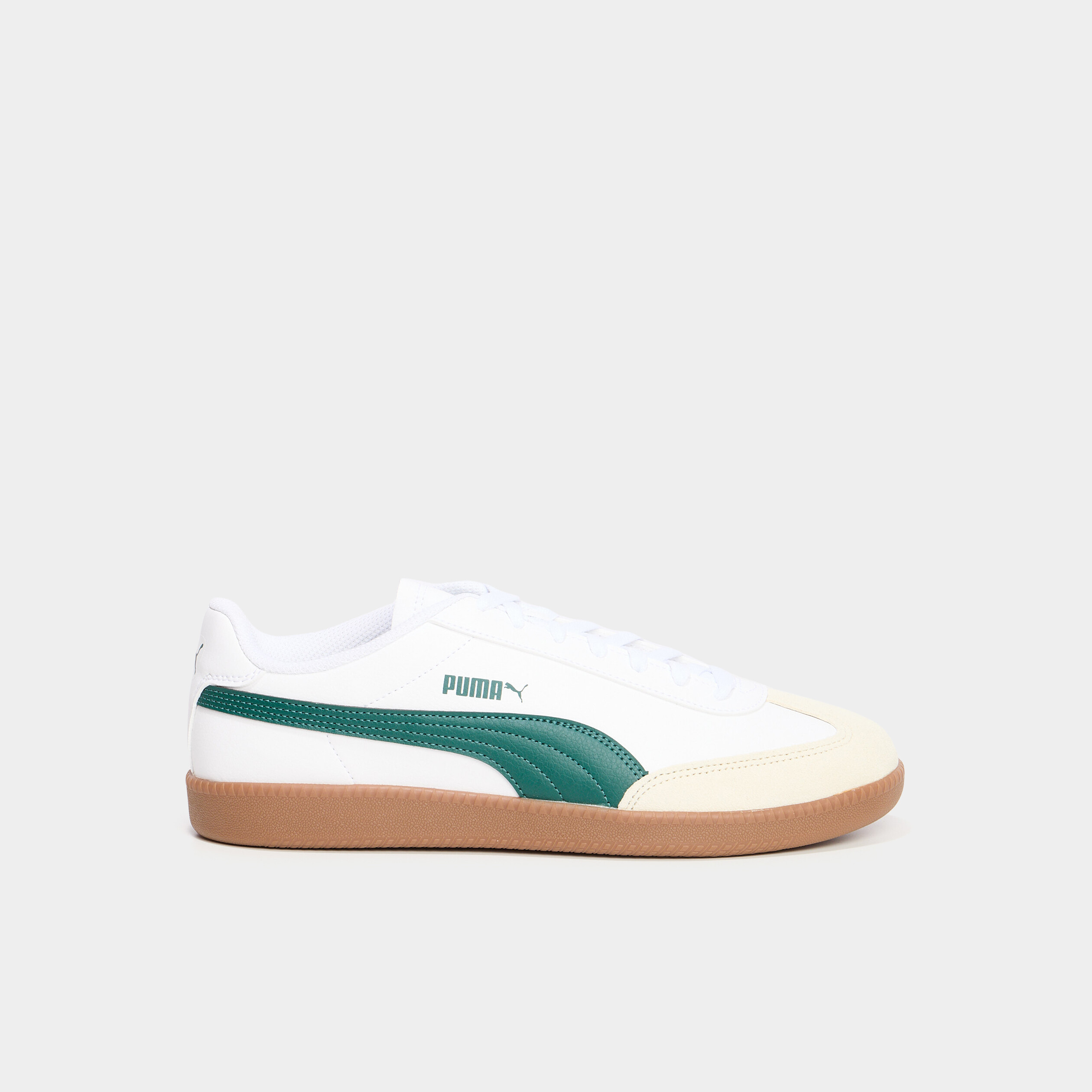 tennis basses a lacets puma blanc homme Tennis basses à lacets Puma blanc homme