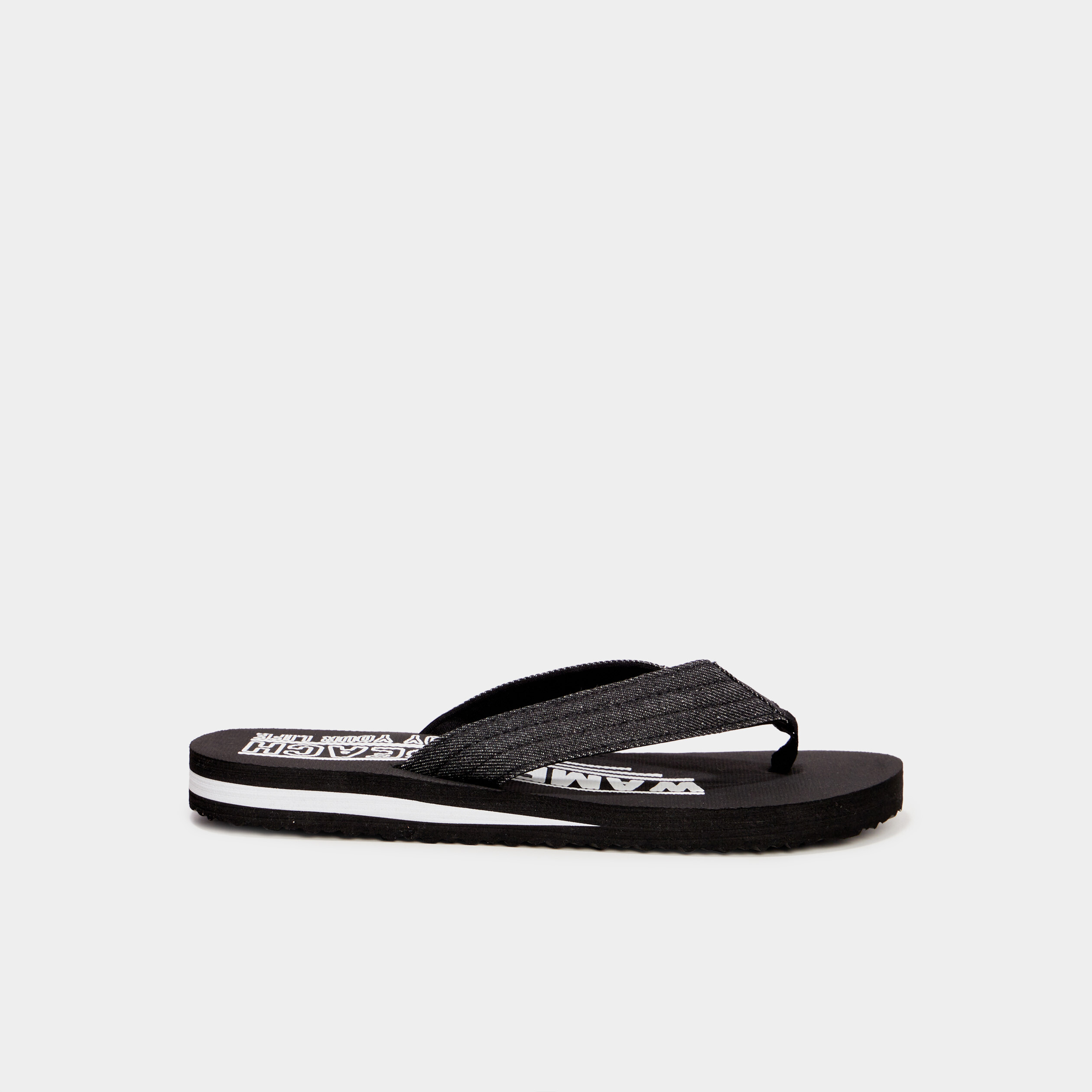 tongs de plage noir homme Tongs de plage noir homme