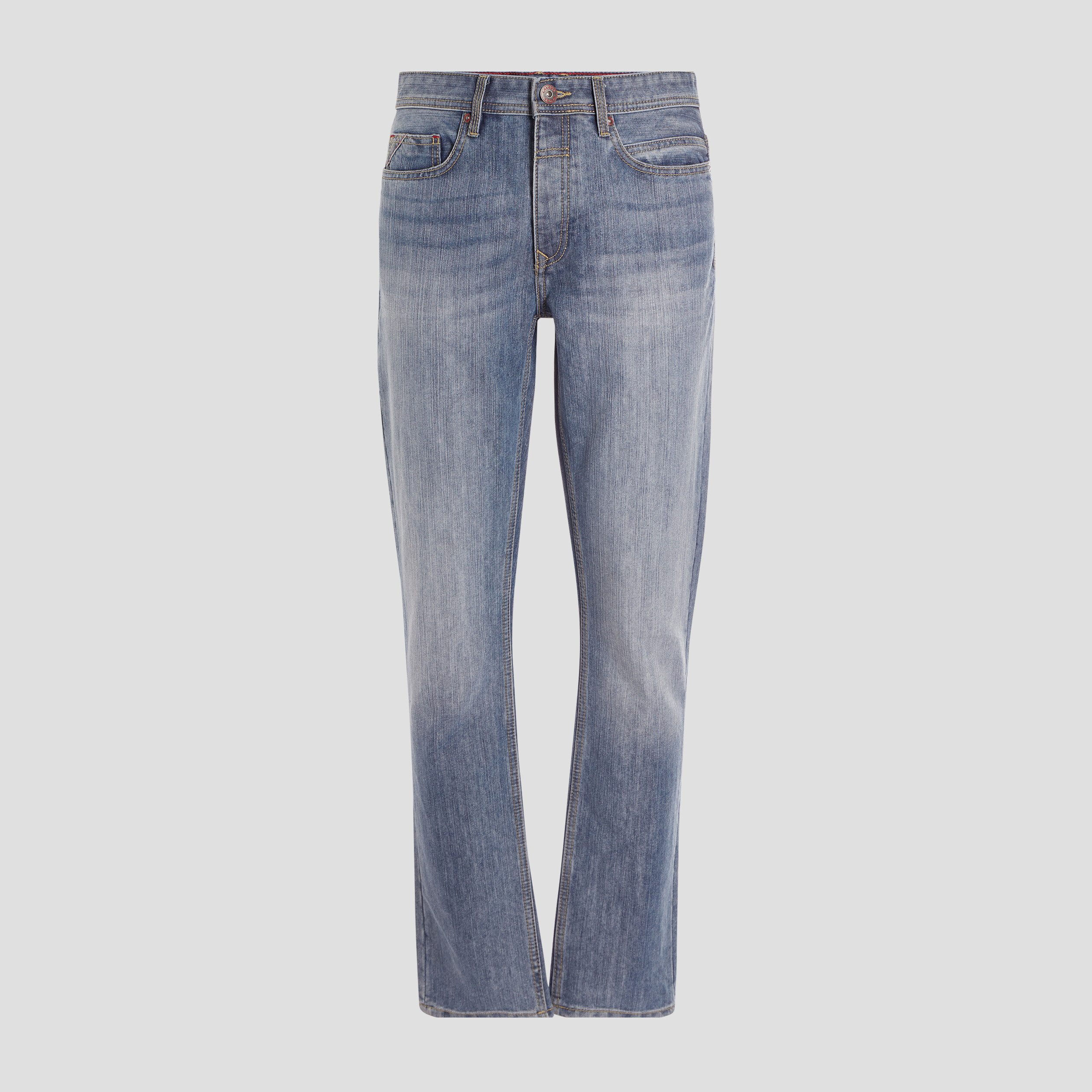 jeans regular 5 poches denim bleach homme Jeans regular 5 poches denim bleach homme