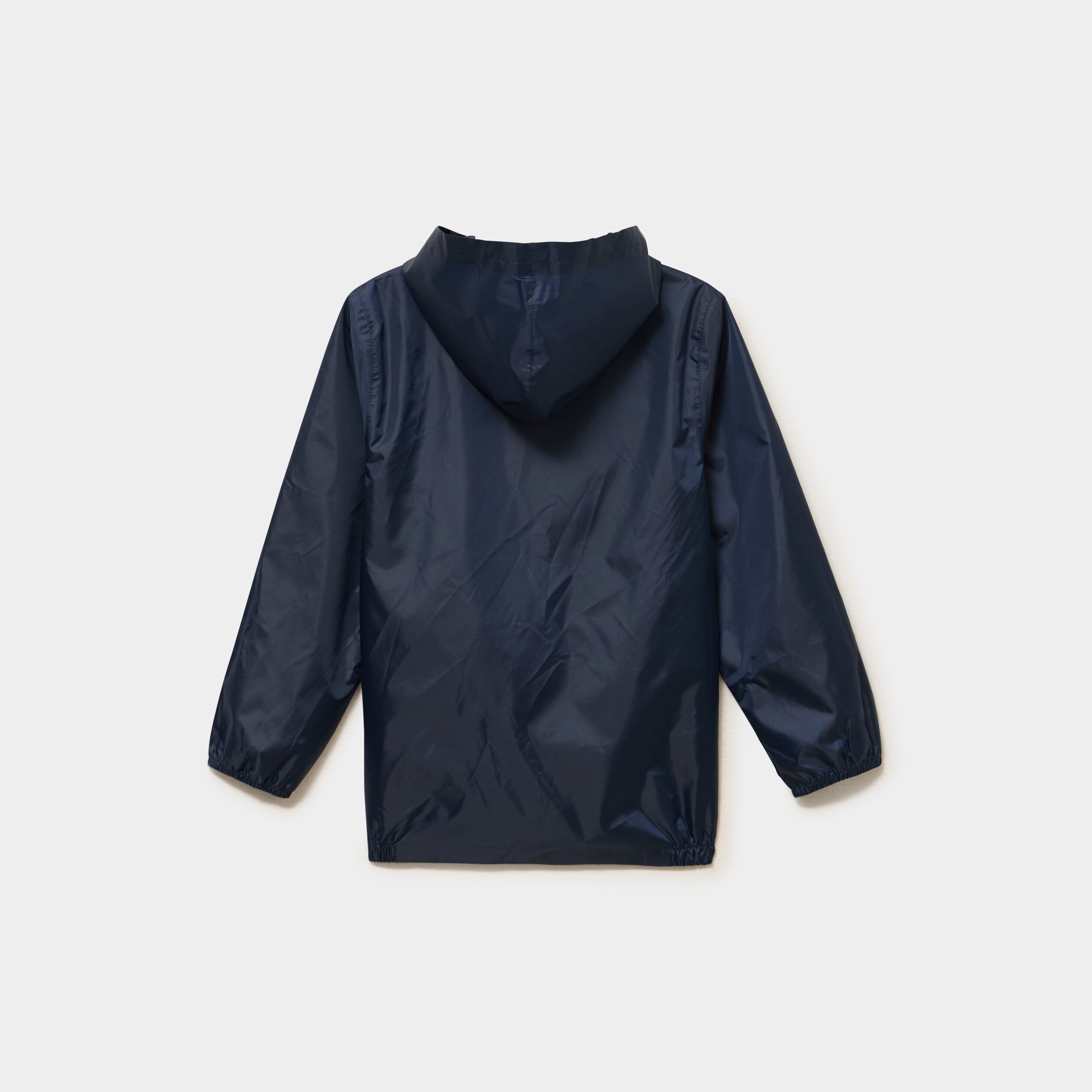 Veste imperm&eacute;able coupe-vent bleu marine mixte