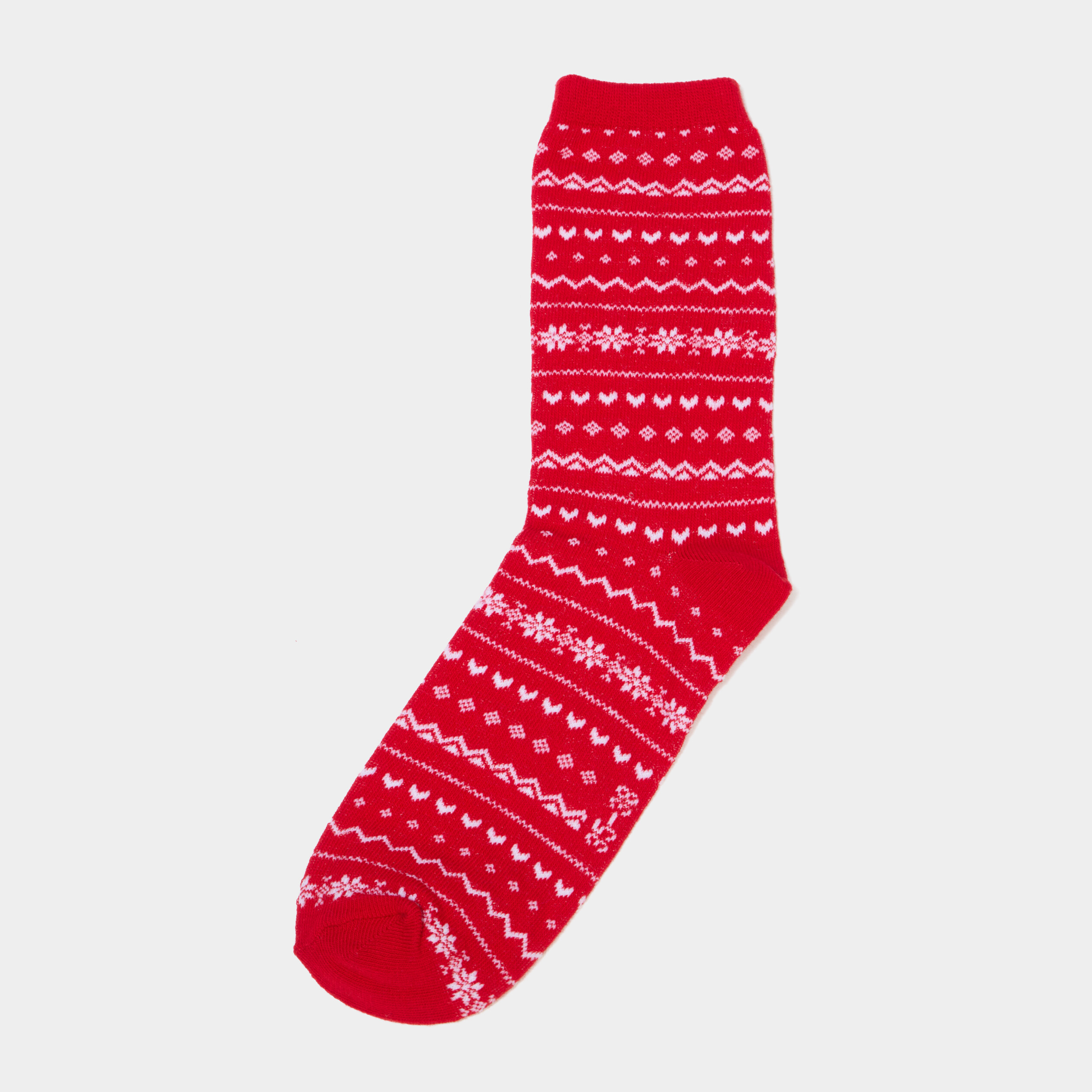 Lot 5 paires chaussettes rouge femme