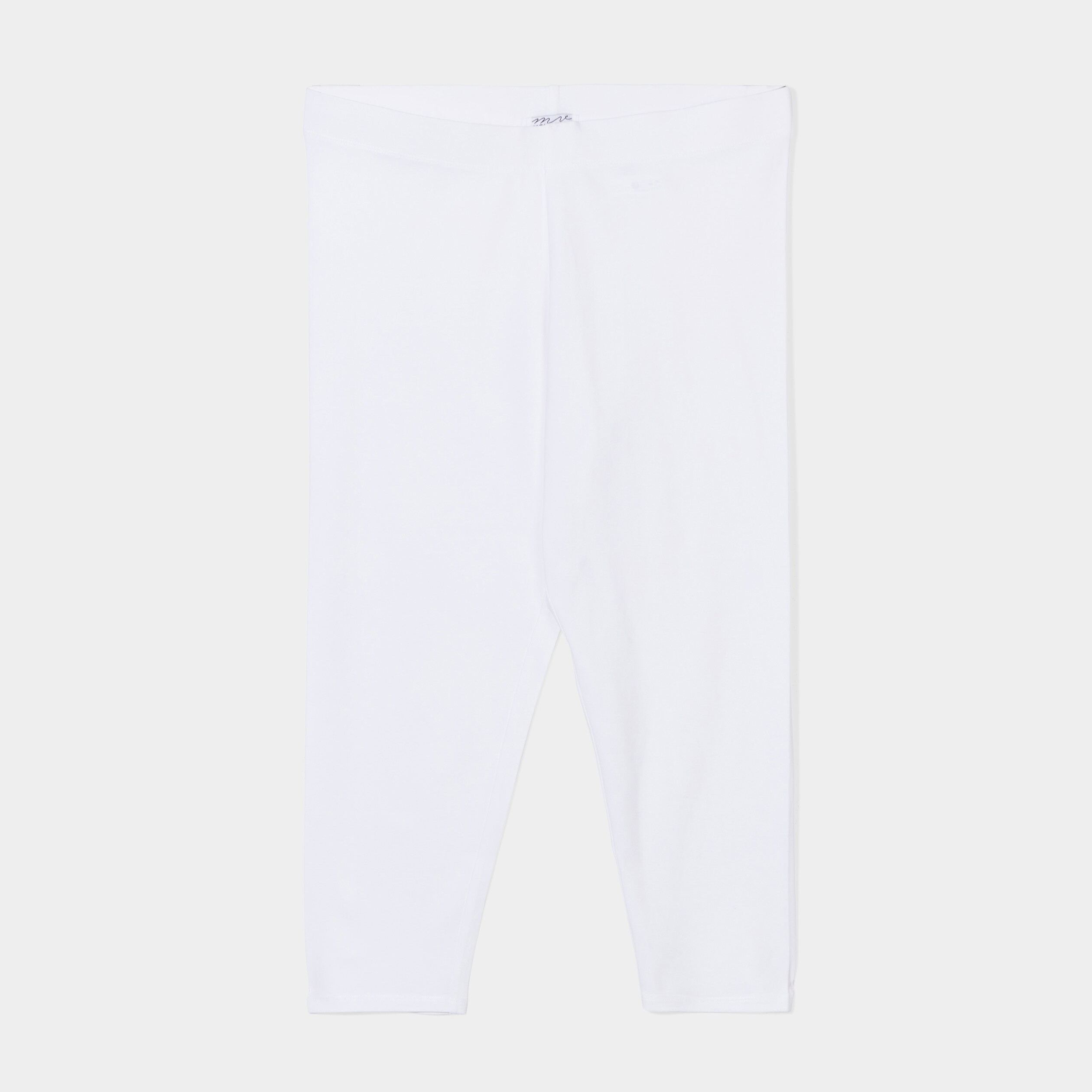 Leggings 7/8ème blanc femme grande taille