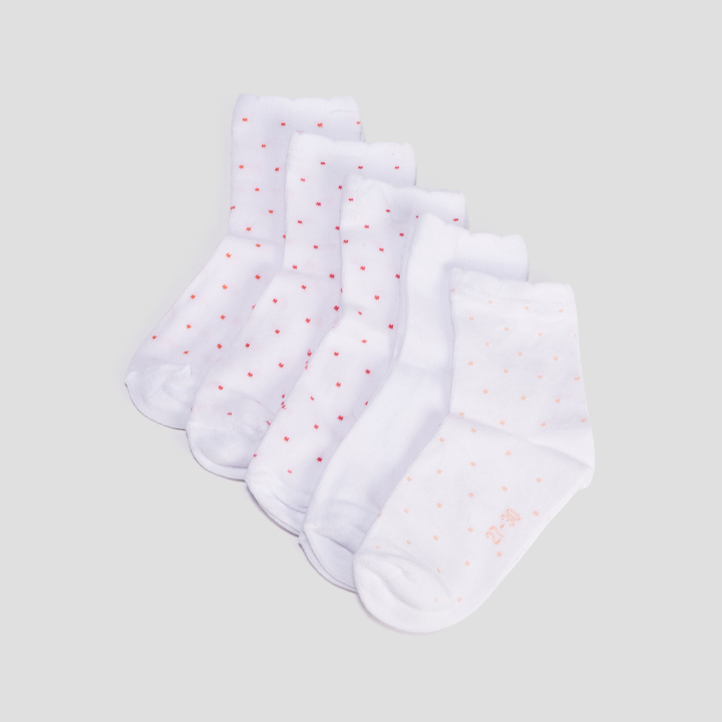 lot 5 paires chaussettes multicolore fille Lot 5 paires chaussettes multicolore fille