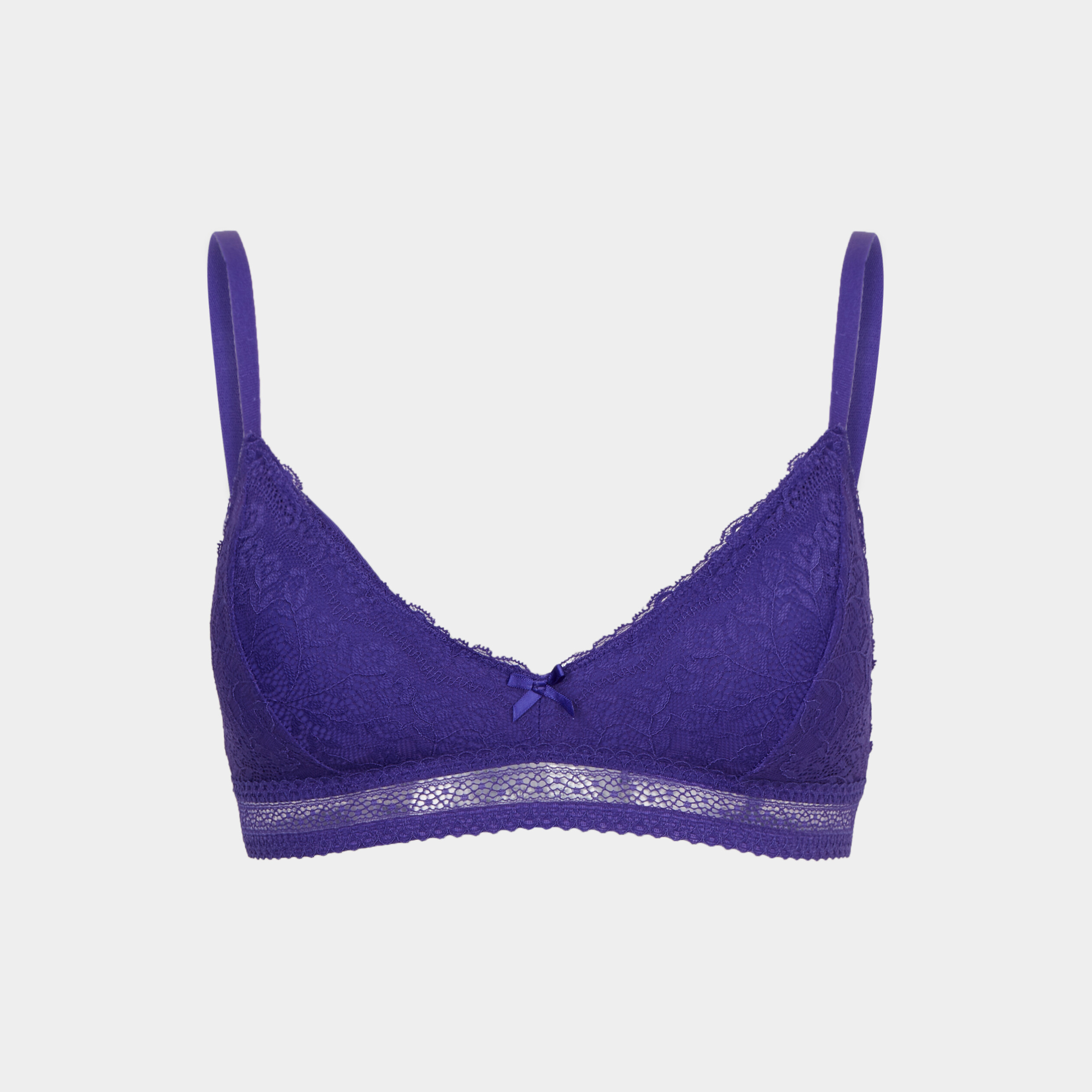 soutien gorge dentelle sans armatures violet fonce femme Soutien-gorge dentelle sans armatures violet foncé femme