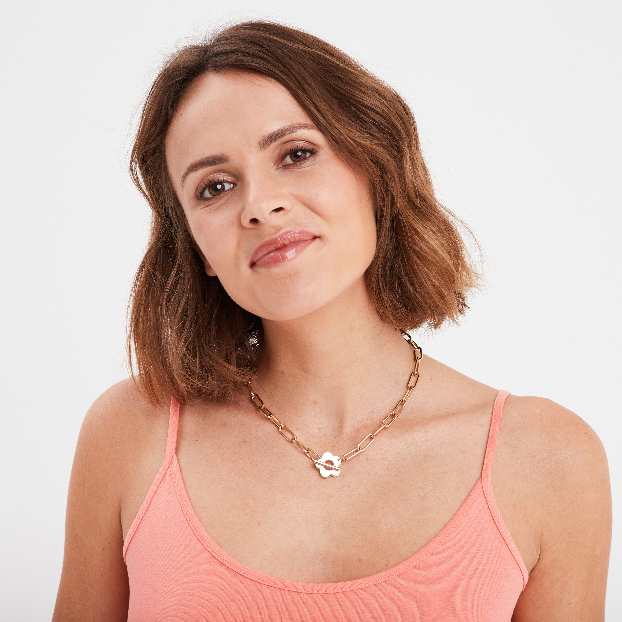 debardeur coton bretelles reglables vieux rose femme Débardeur coton bretelles réglables vieux rose femme