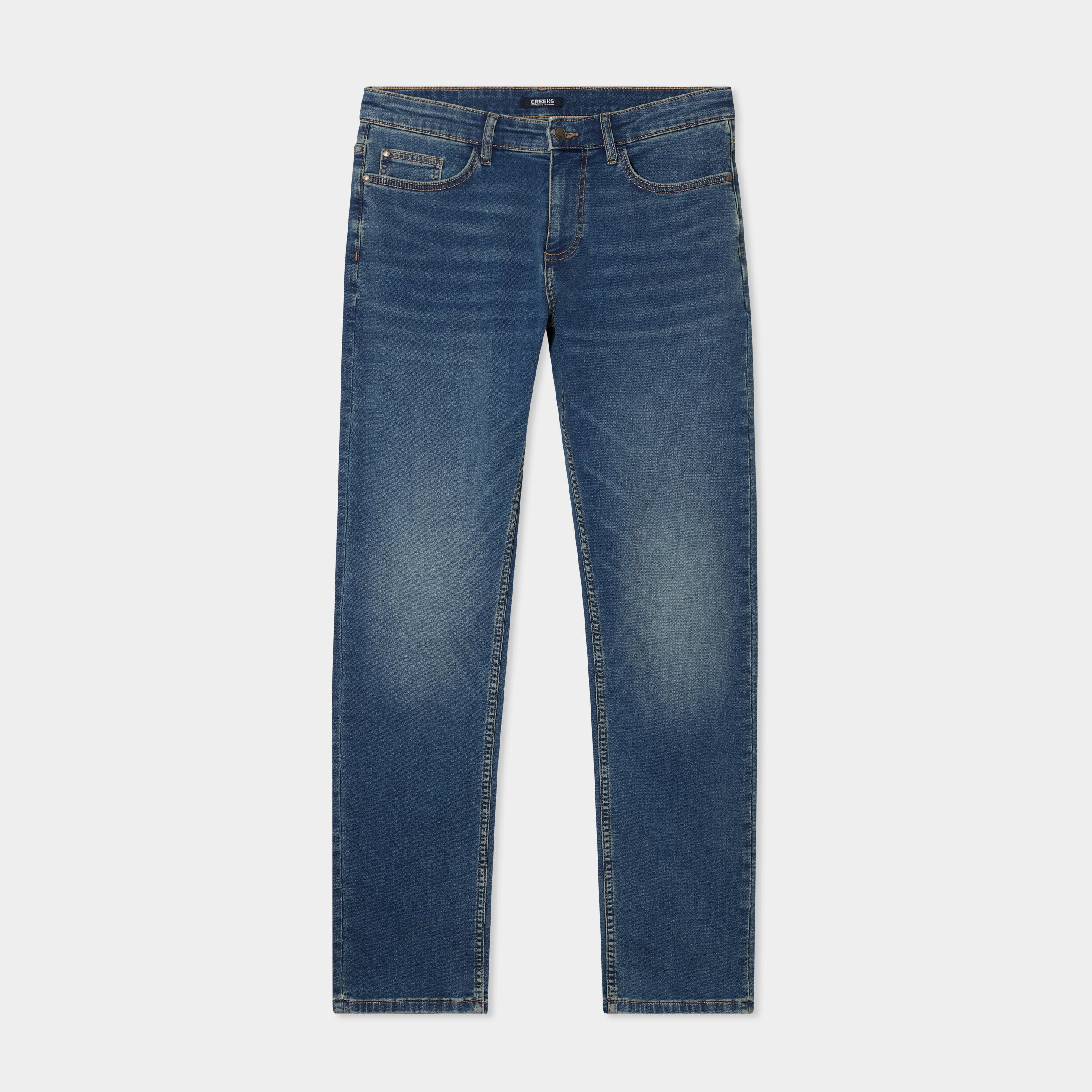 jean stretch coupe regular denim dirty homme Jean stretch coupe regular denim dirty homme