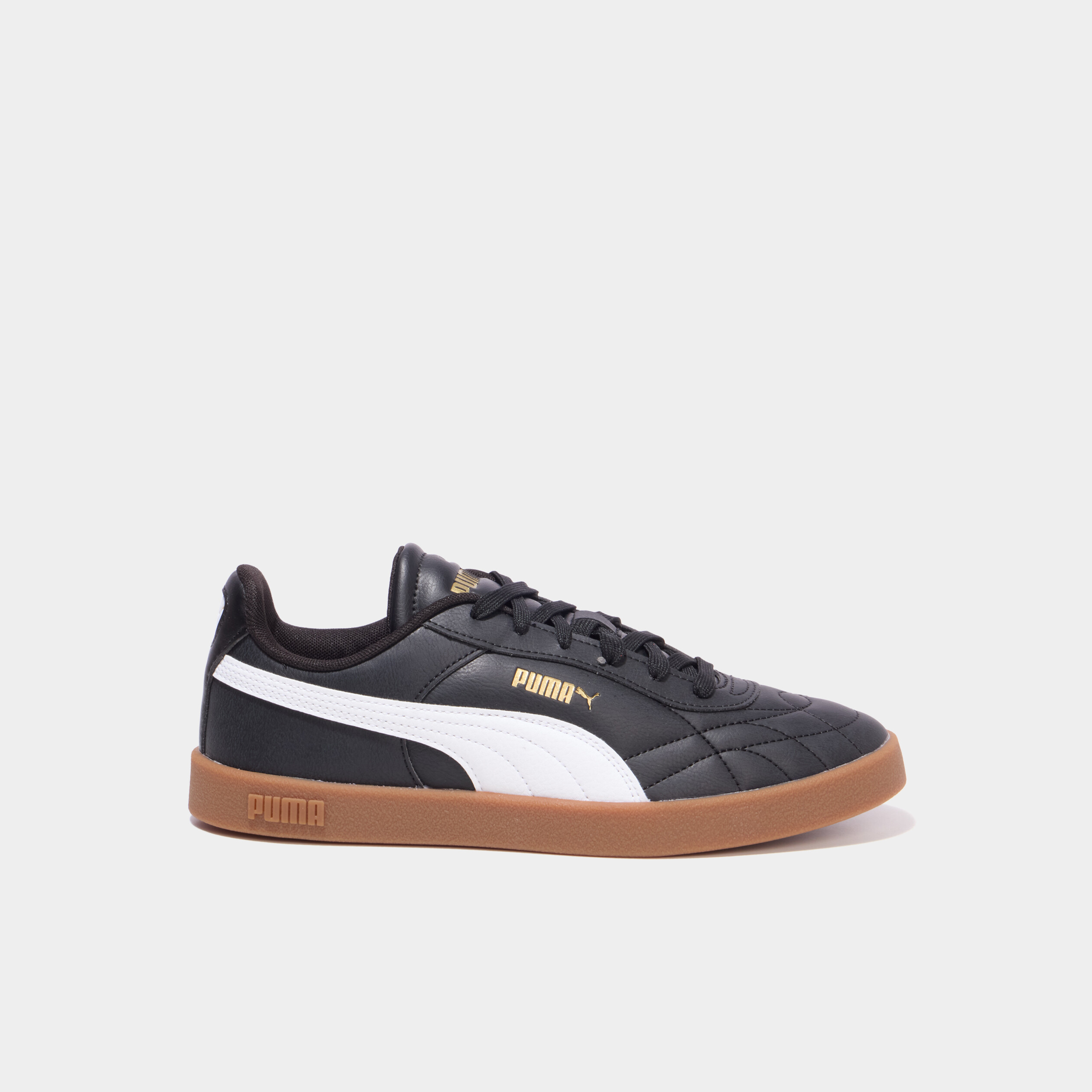Tennis basses &agrave; lacets Puma Indoor noir gar&ccedil;on