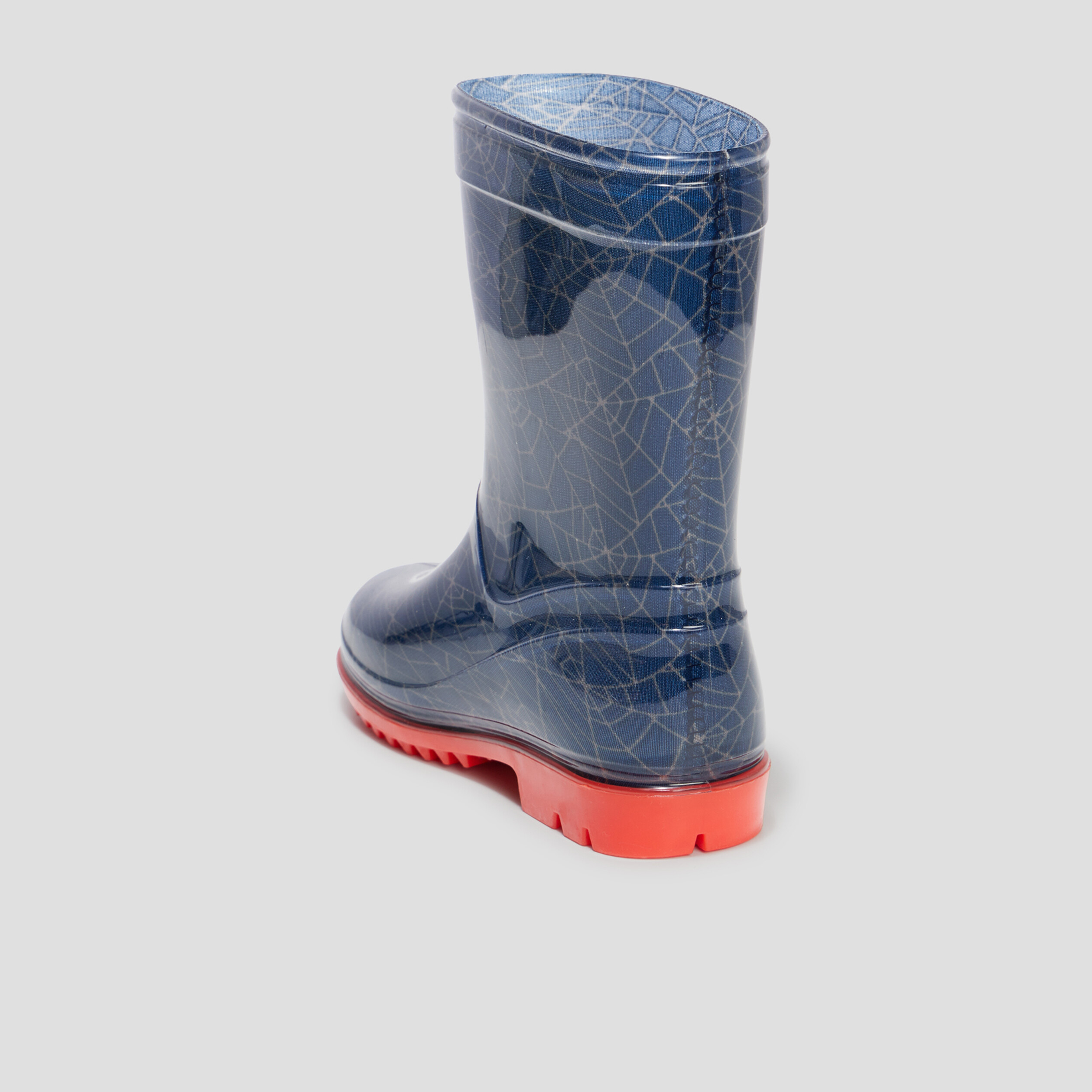 Bottes de pluie Spider Man bleu gar on