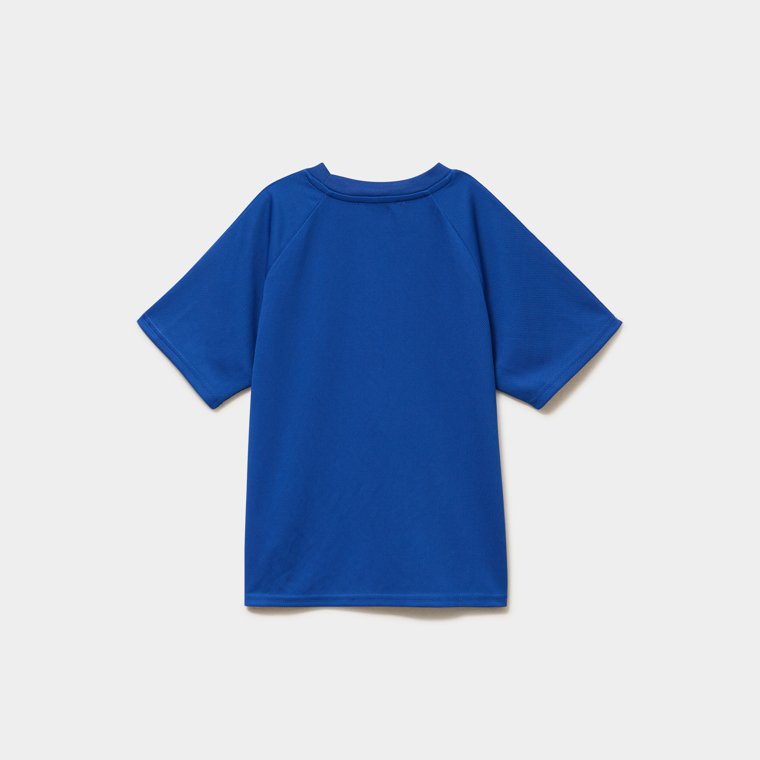 T-shirt sport relax manches courtes bleu roi gar&ccedil;on