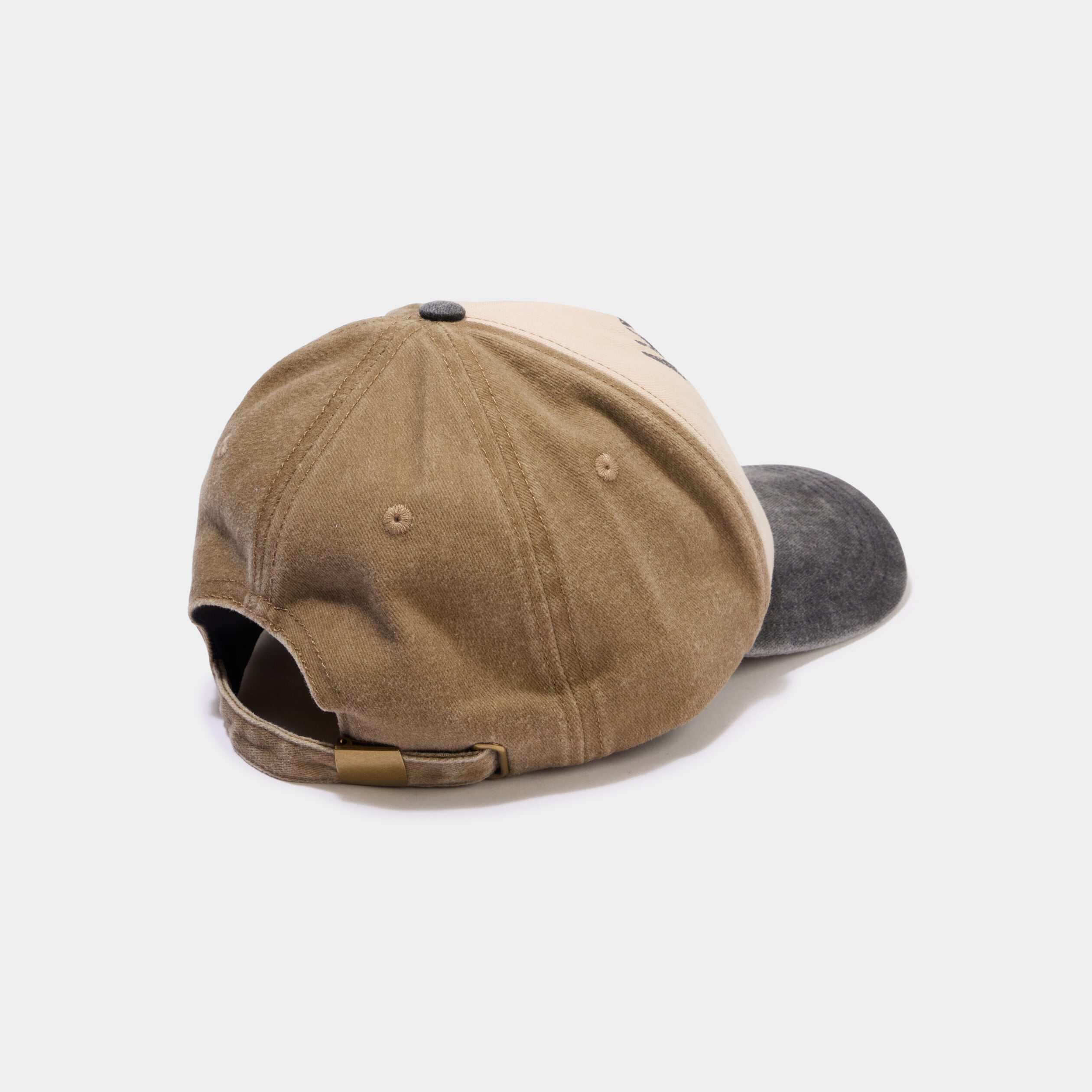 Casquette ajustable coton sable homme