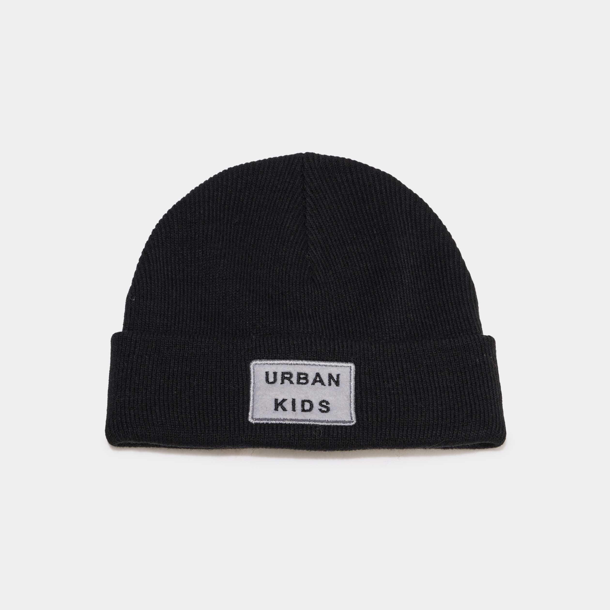 Bonnet avec patch noir gar&ccedil;on