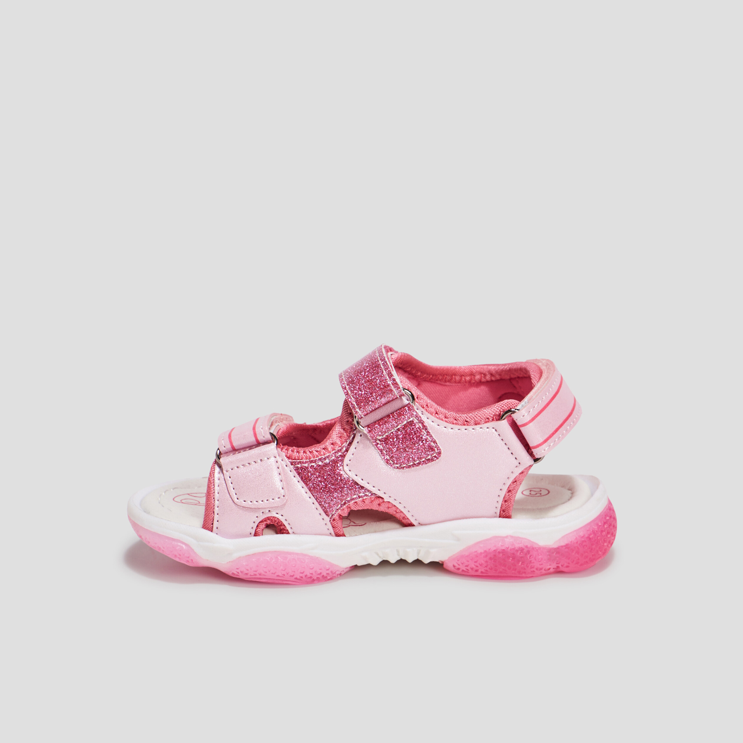 sandales minnie semelles lumineuses rose fille Sandales Minnie semelles lumineuses rose fille
