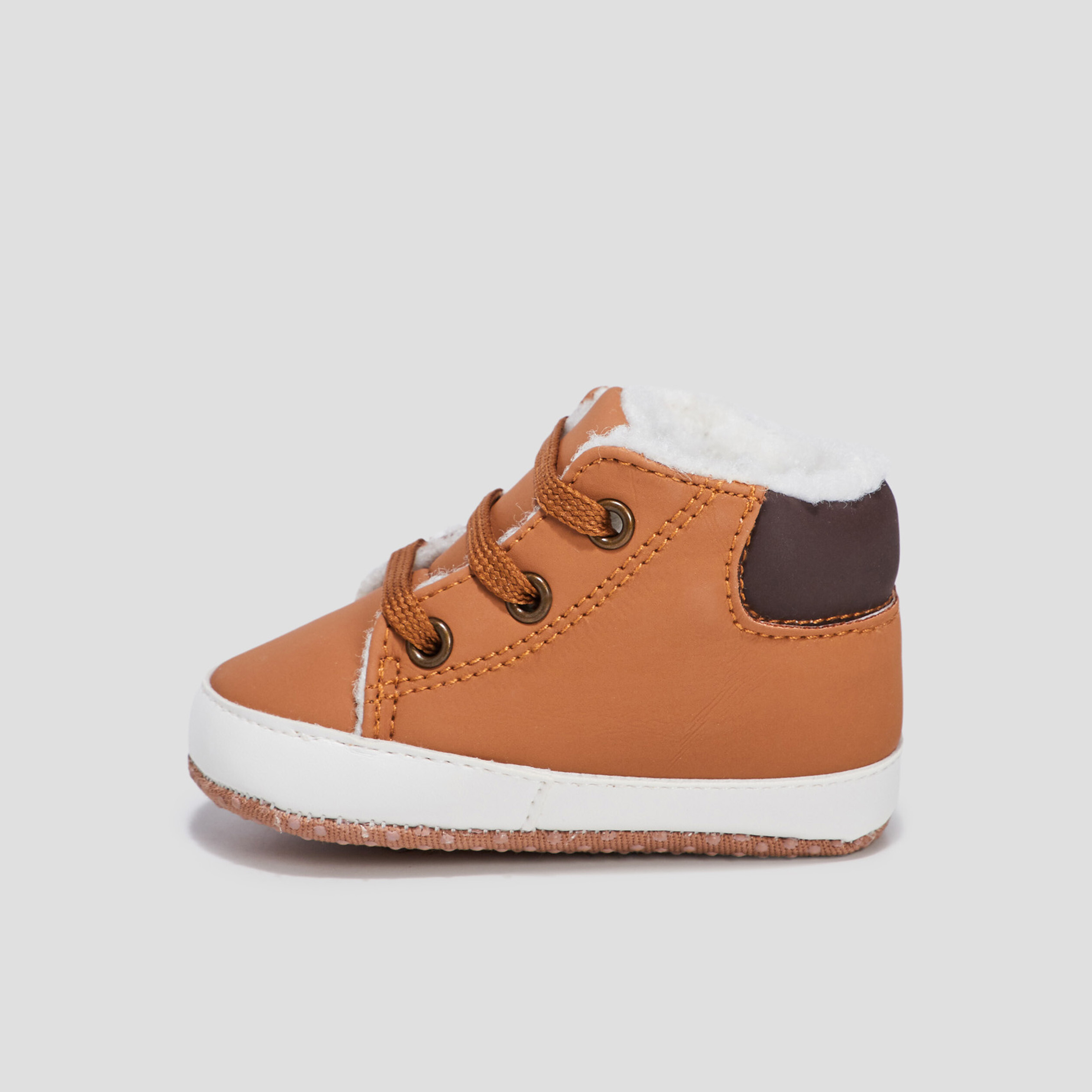 Bottillons à lacets Creeks camel bébé garçon