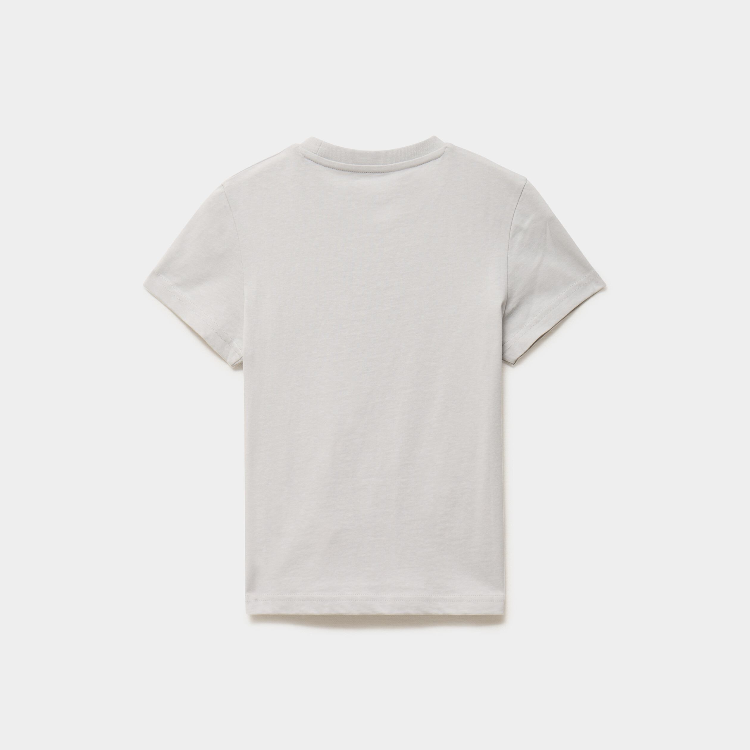 T-shirt manches courtes coton Kappa gris clair gar&ccedil;on