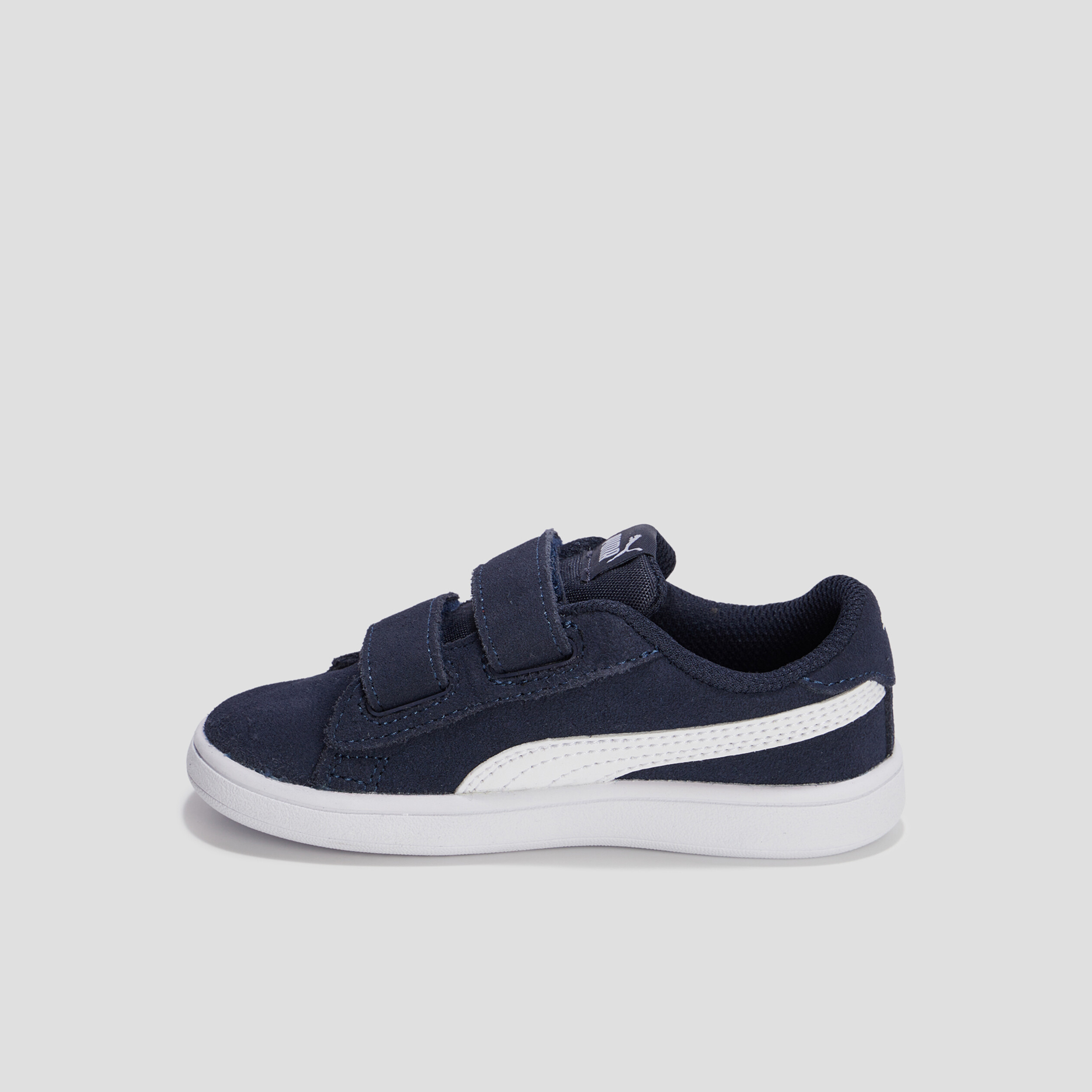 Tennis à scratchs Smash V2 SD Puma bleu marine garçon